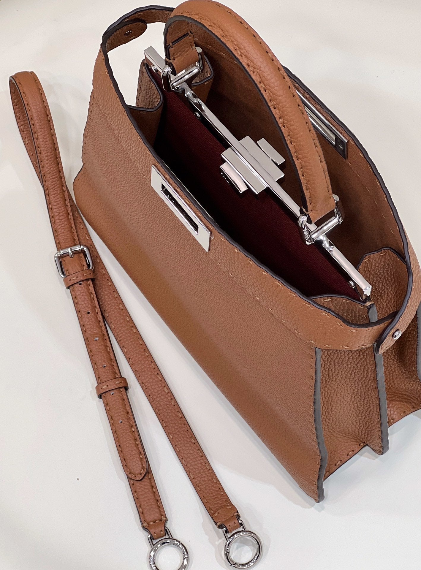 FI Top Quality ISeeU MeTop Qualityum Bronze For Women, Handbags, Shoulder Bags 13.1in/33.5cm FF