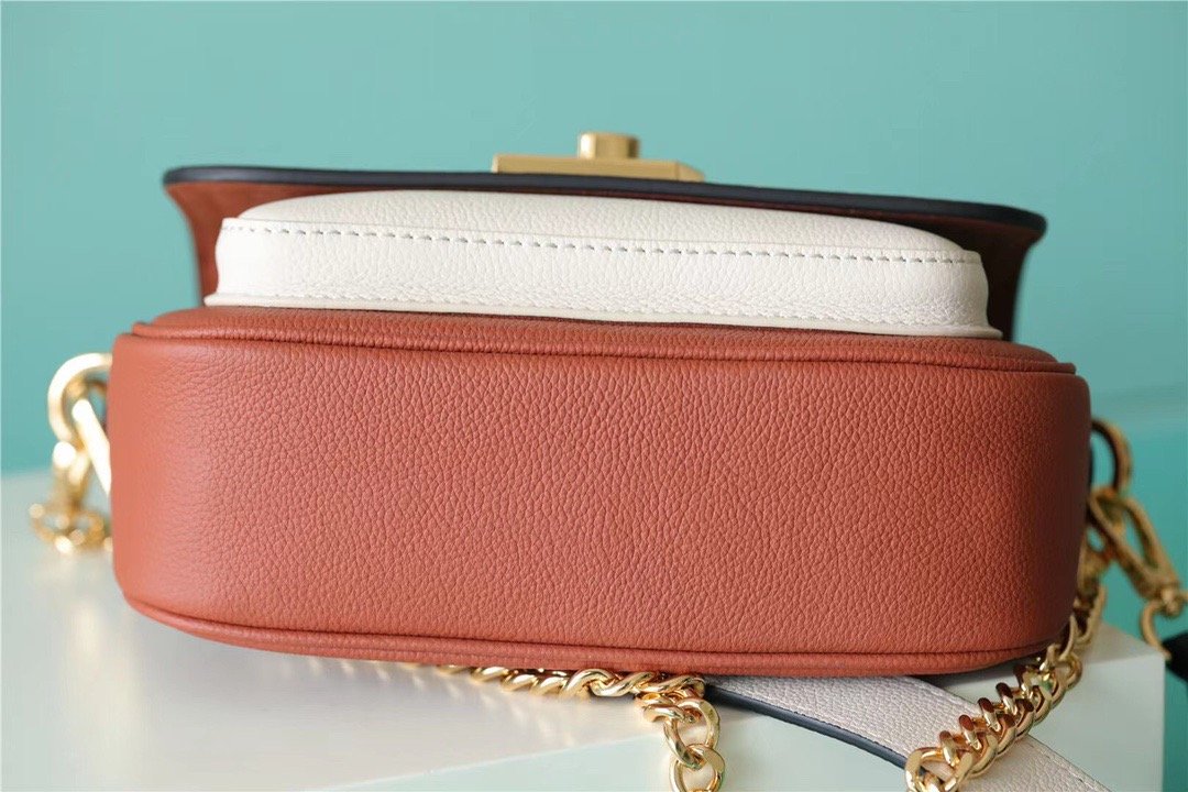 Top Quality Lockme Tender Chataigne Brown For Women,  Shoulder And Crossbody Bags 7.5in/19cm Top Quality 