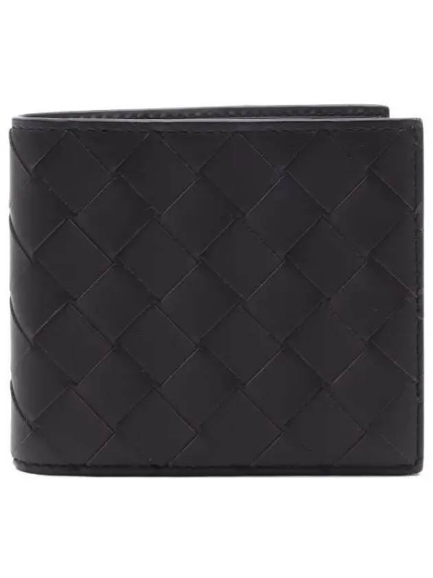 Luxury Bottega Veneta Intrecciato Bifold Half Wallet Fondant