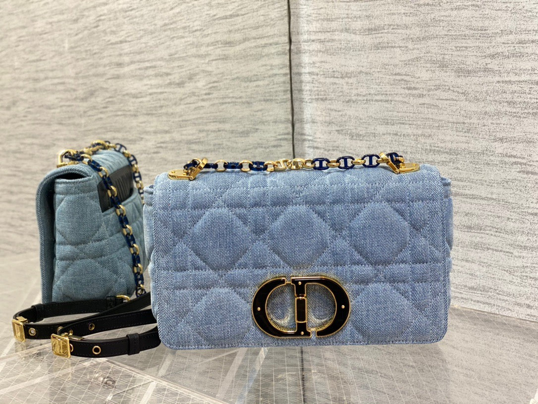 Top Quality MeTop Qualityum Caro Bag Blue , For Women, Womens Handbags 25.5cm/10in CD M9242WTJF_M928
