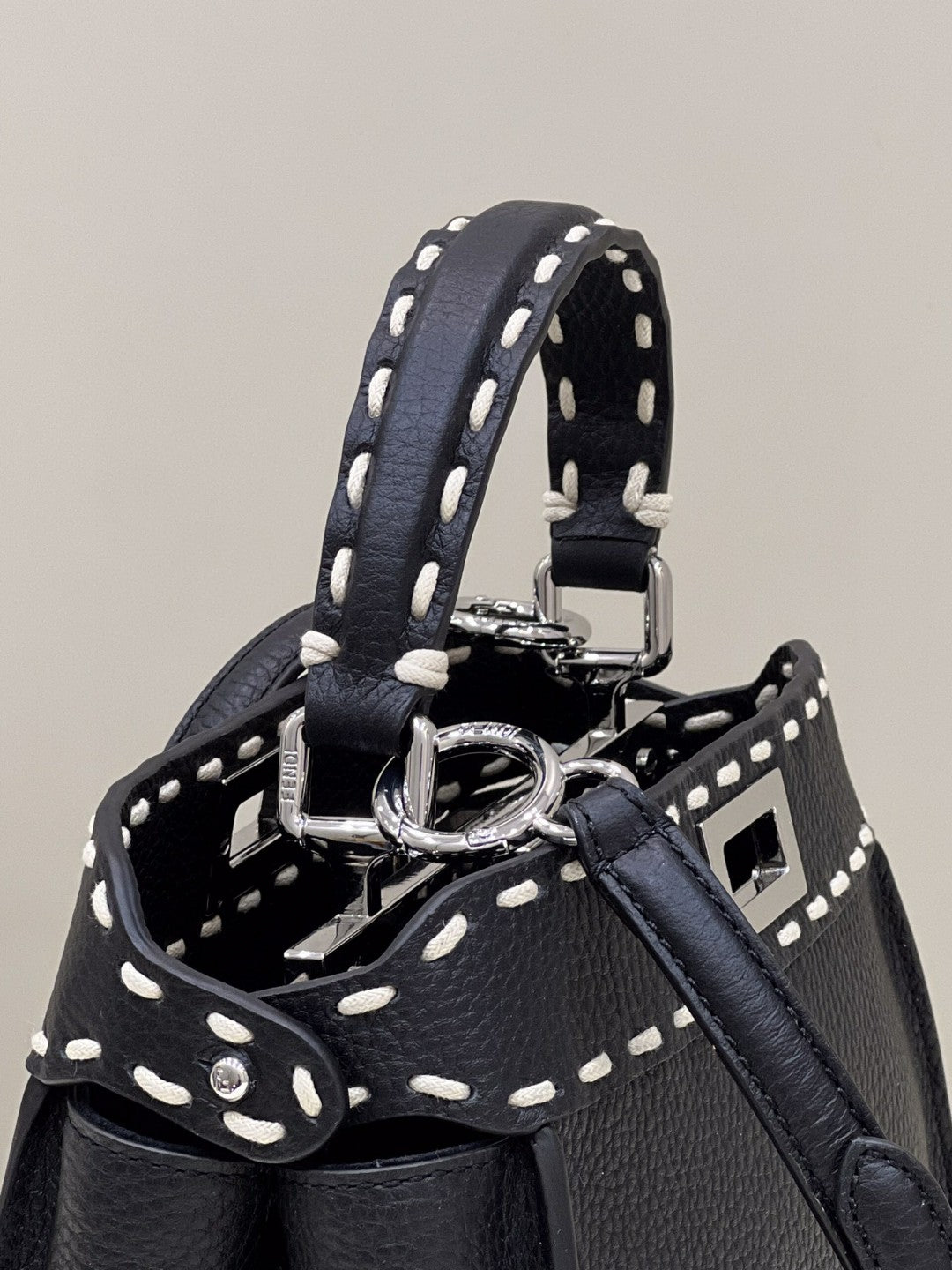 Top QualityTop Quality Peekaboo Small Black Bag For Woman 23cm/9in