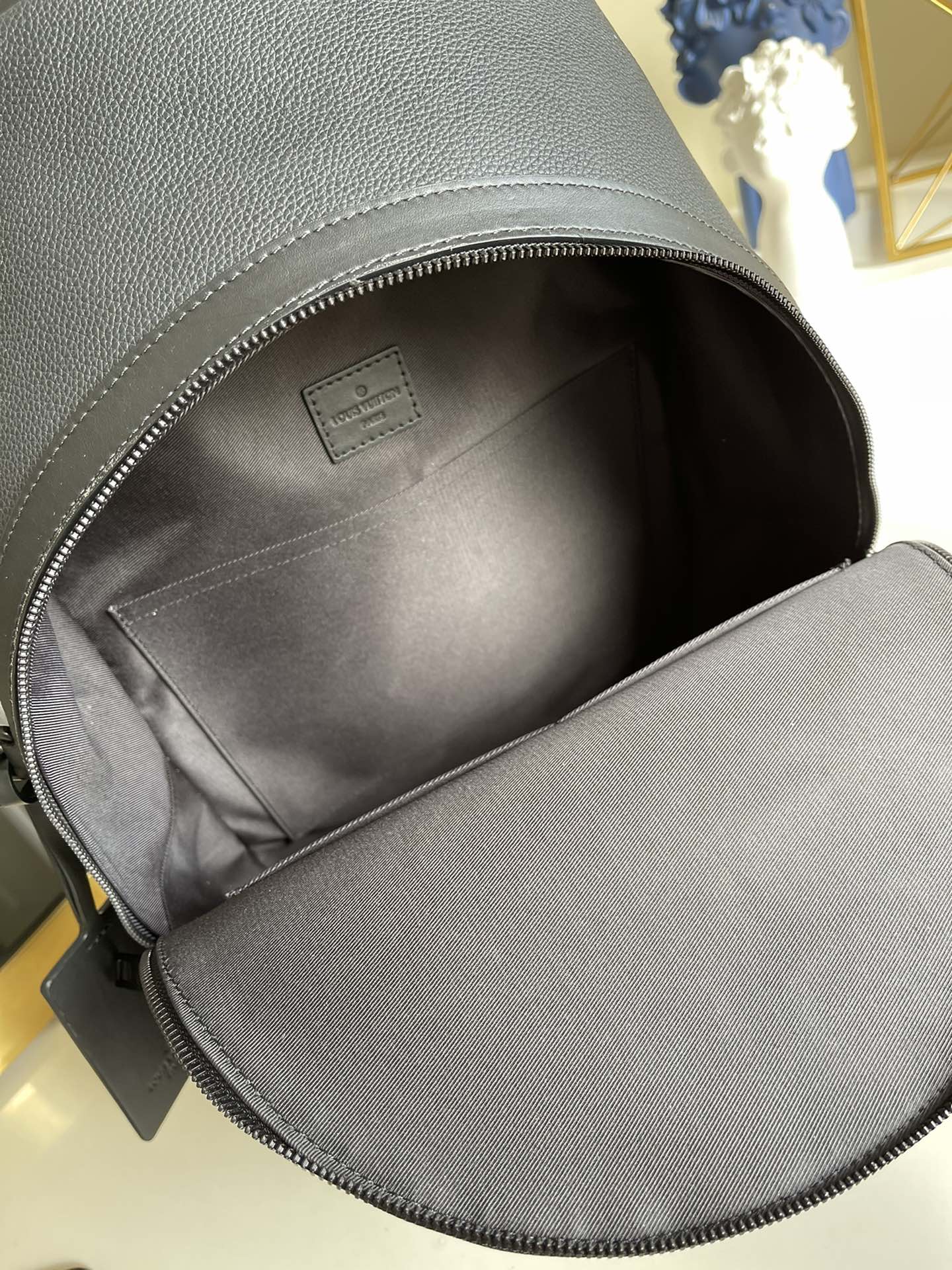 Top Quality Top Quality Aerogram Backpack Black For Men, Bags 43cm Top Quality M57079