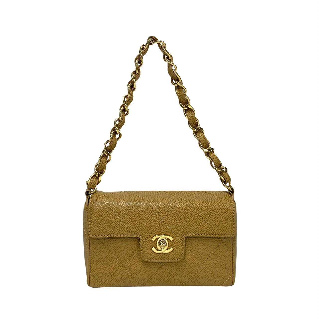 Chanel Matelasse Caviar Skin Mini Handbag