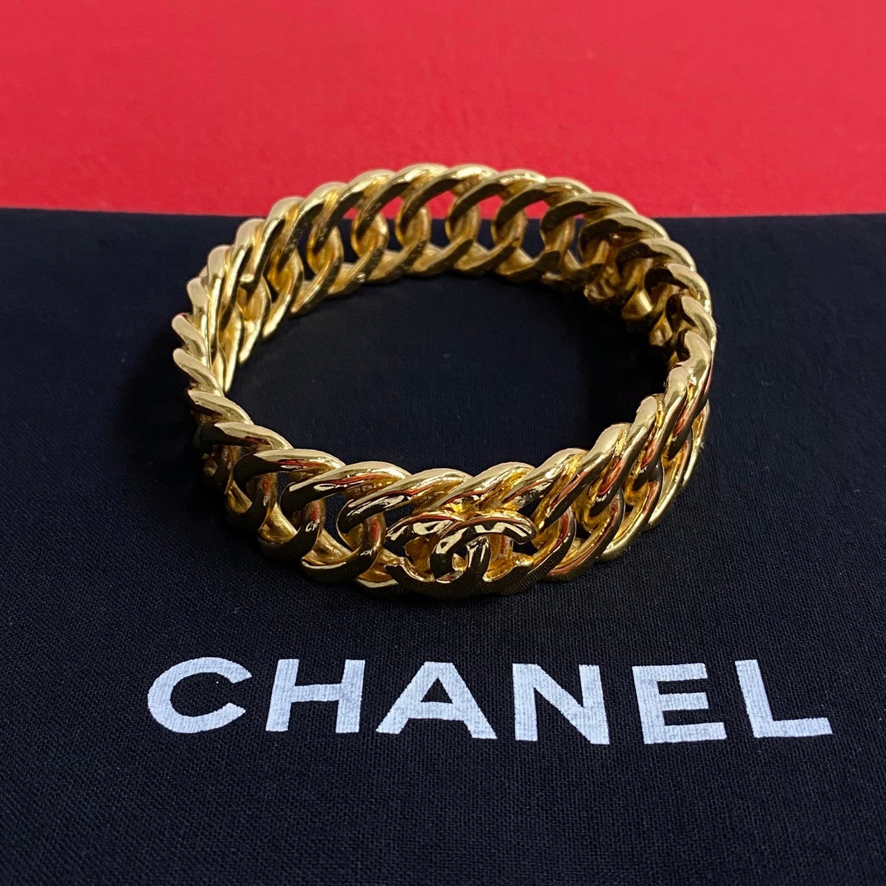Chanel Coco Mark Bangle Accessory