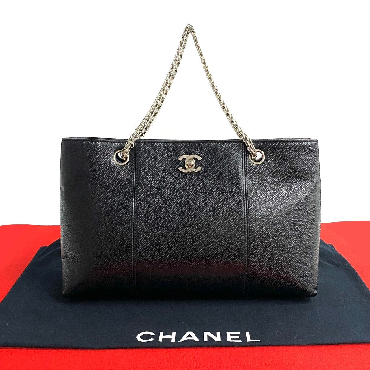 Chanel Coco Mark Leather 2way Bag