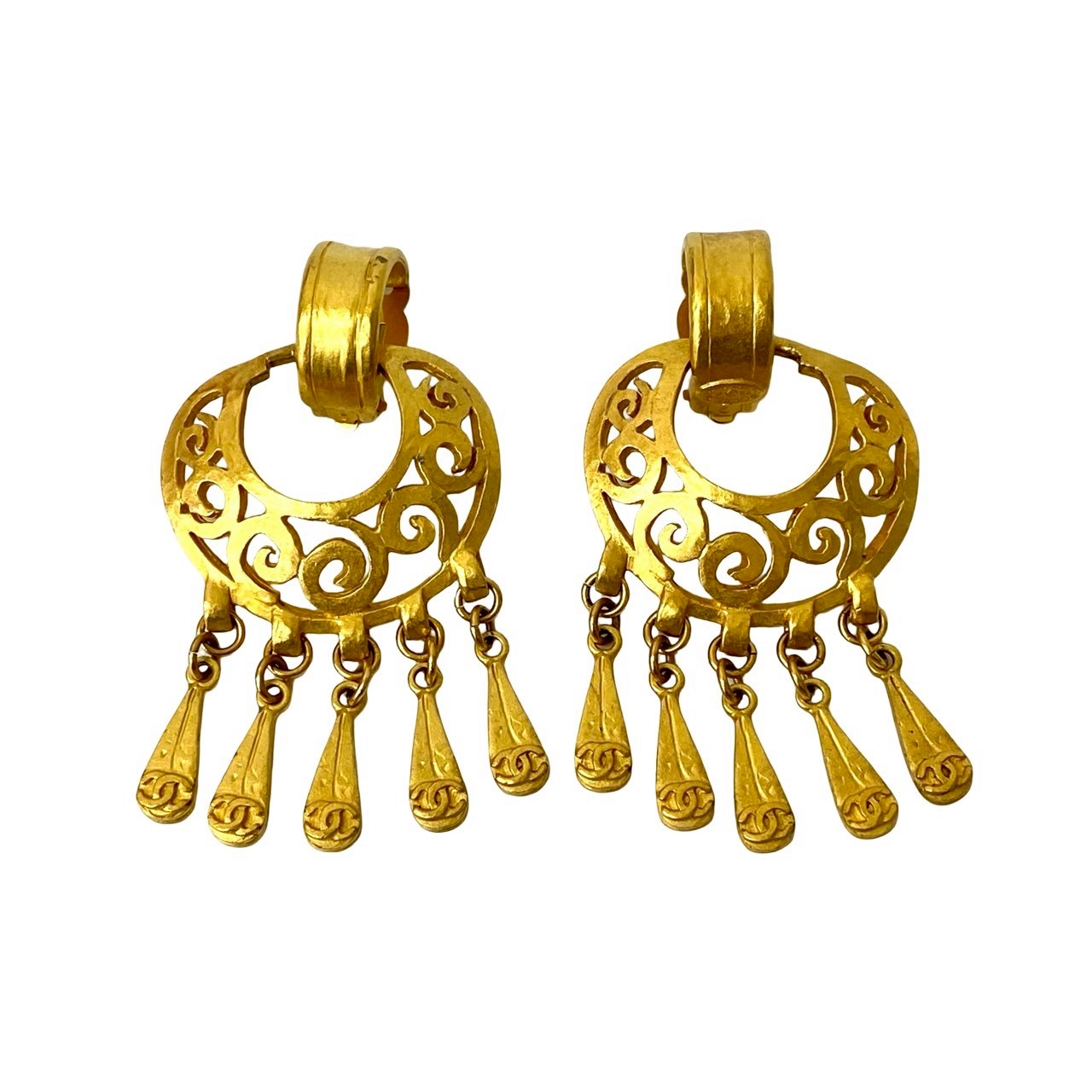 Chanel Coco Mark Earrings Accessory