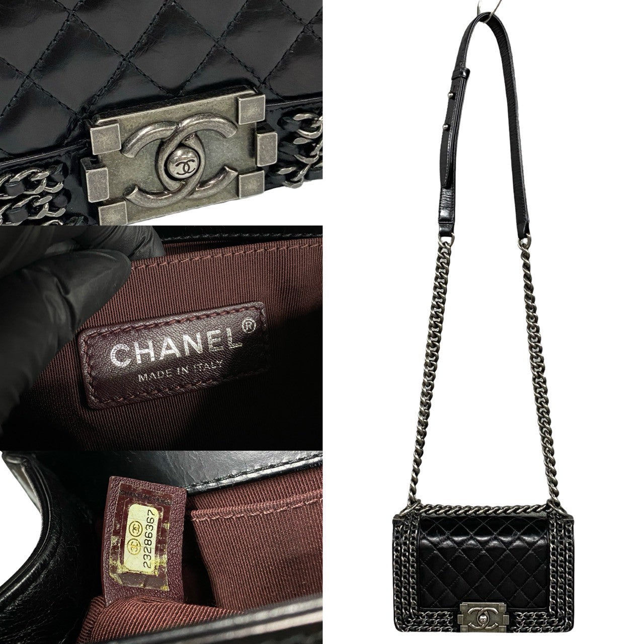 Chanel Boy Chanel Leather Shoulder Bag