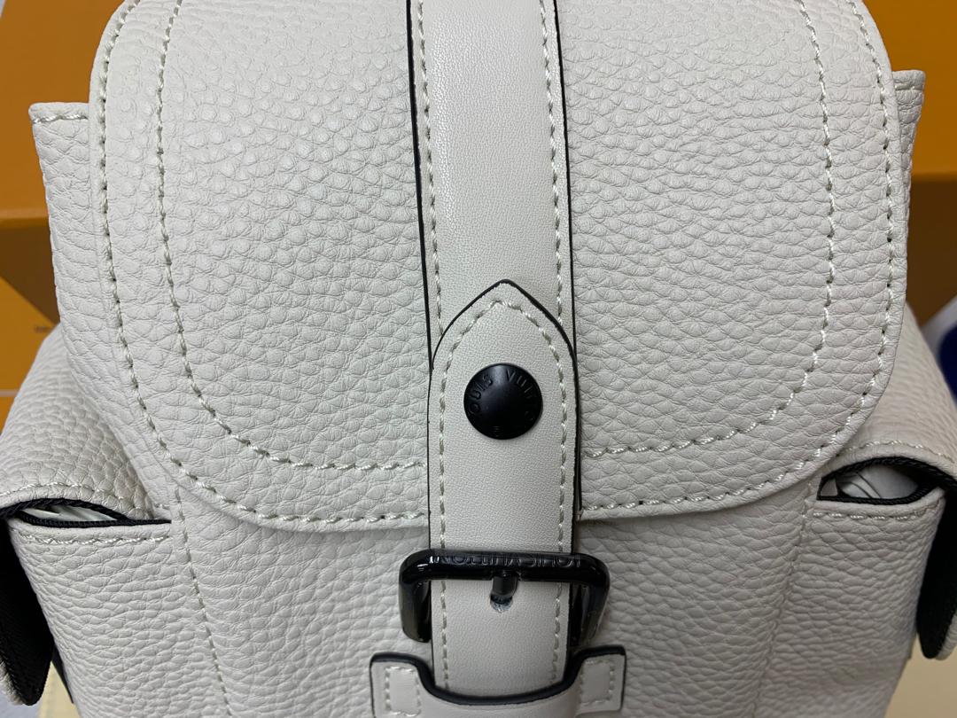 Top Quality Christopher XS Taurillon White For Men, Bags, Shoulder And Crossbody Bags 7.7in/19.5cm Top Quality
