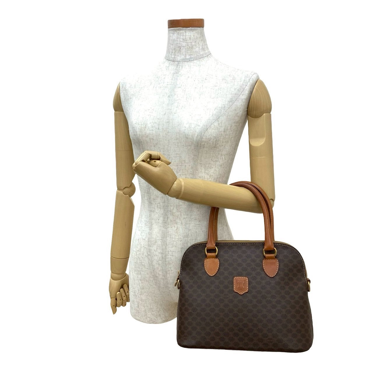 CELINE Handbag leather Brown