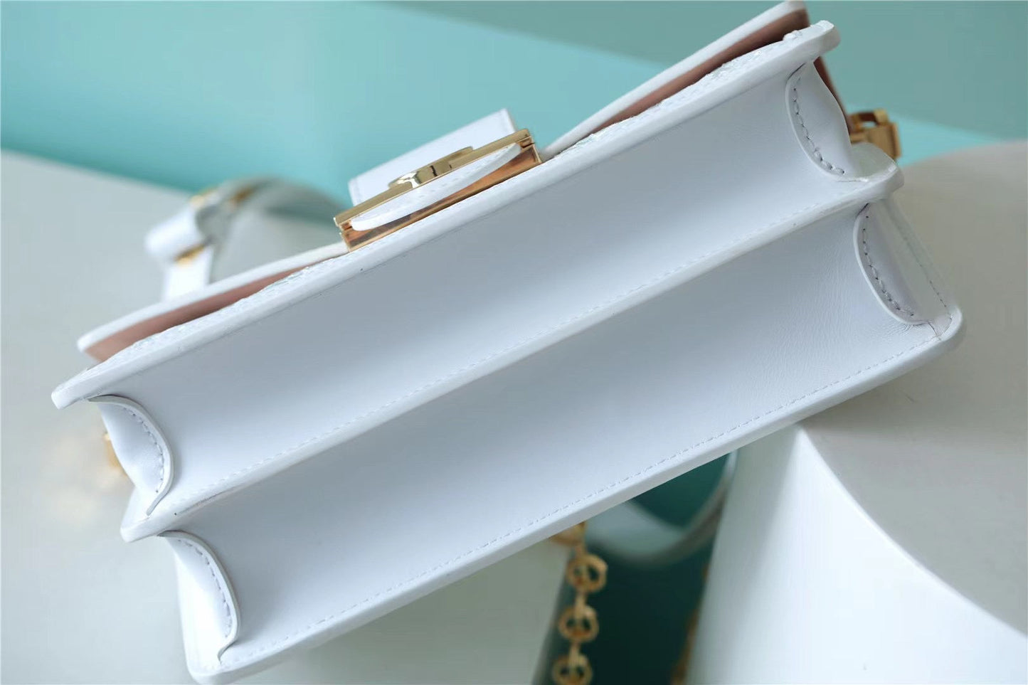 Top Quality Dauphine East West Monogram White For Women,  Shoulder and Crossbody Bags 9.6in/24.5cm Top Quality M20739