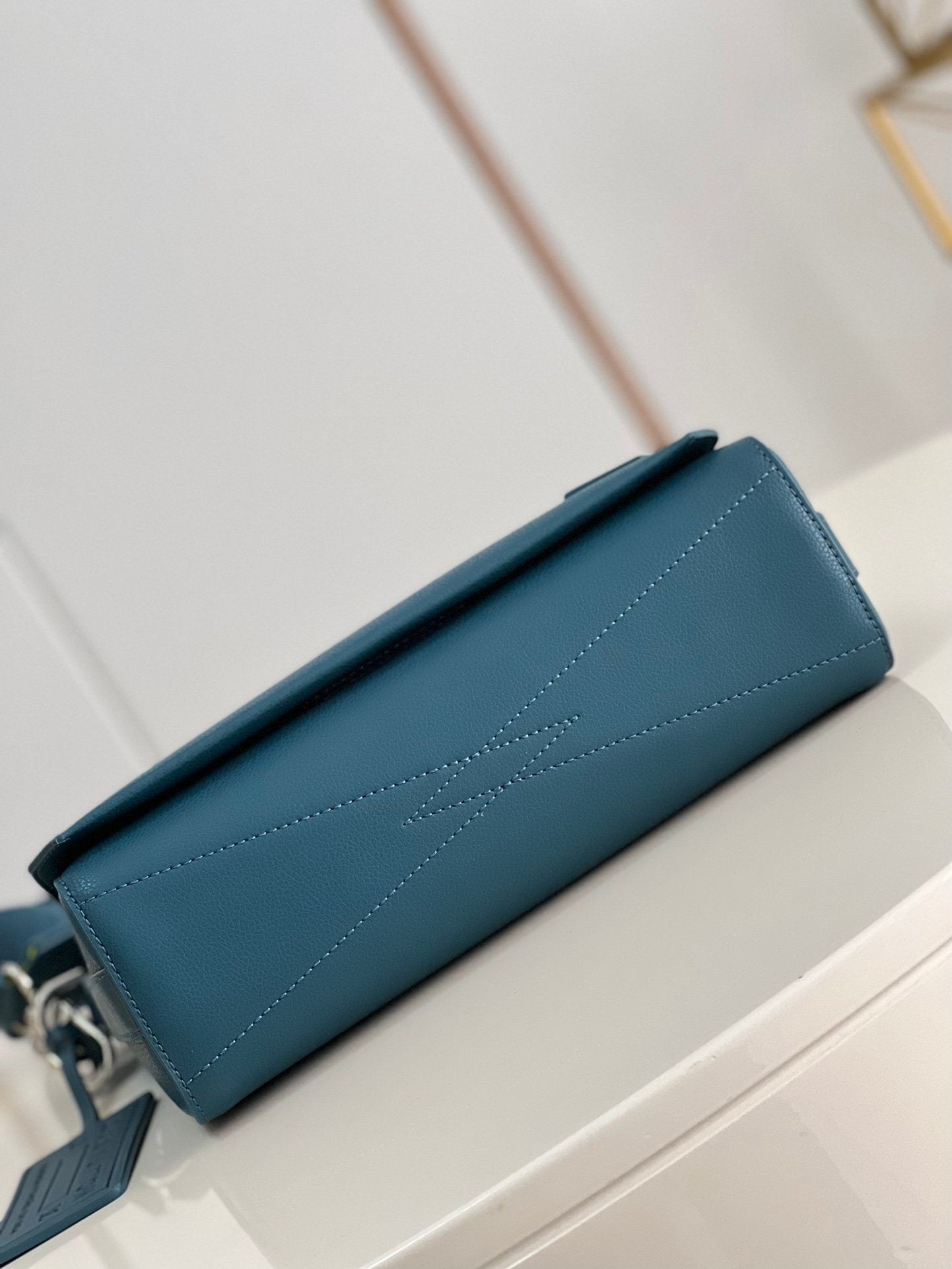Top Quality Messenger Grain Blue For Men, Bags, Shoulder And Crossbody Bags 11in/28cm Top Quality M59327