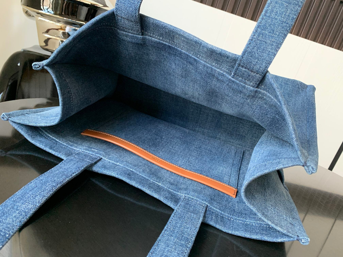 Top Quality Medium Denim Tote For Women 16in/41cmÂ 