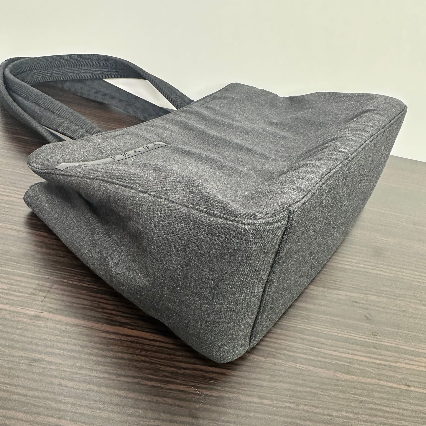 Prada Canvas Shoulder Bag - Black Totes, Handbags LB125337