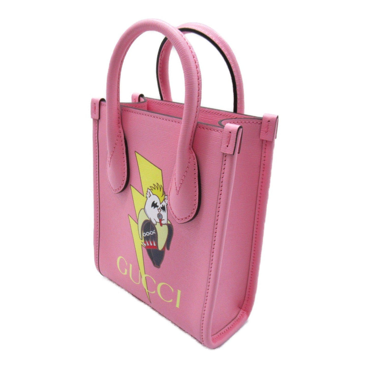 Gucci 2W Handbag Handbag Handbag Leather  Pink 671623