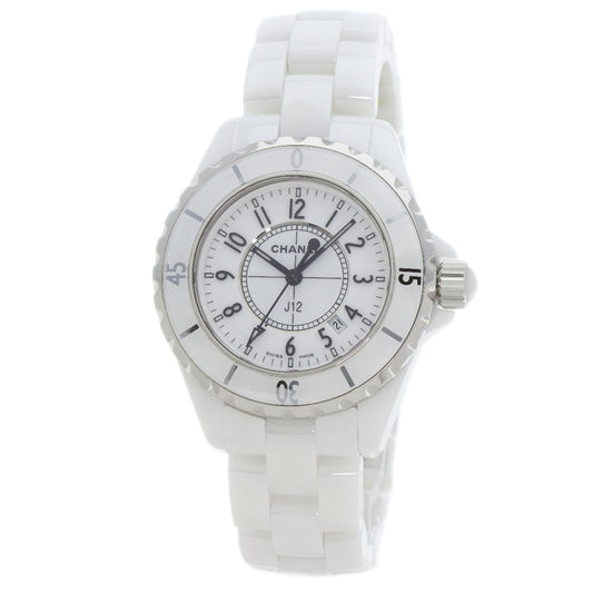 CHANEL Watches Quartz H0968 ceramic white J12 1.3" White Ceramic white dial