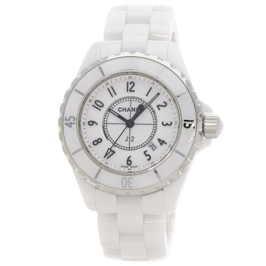 CHANEL Watches Quartz H0968 ceramic white J12 1.3" White Ceramic white dial