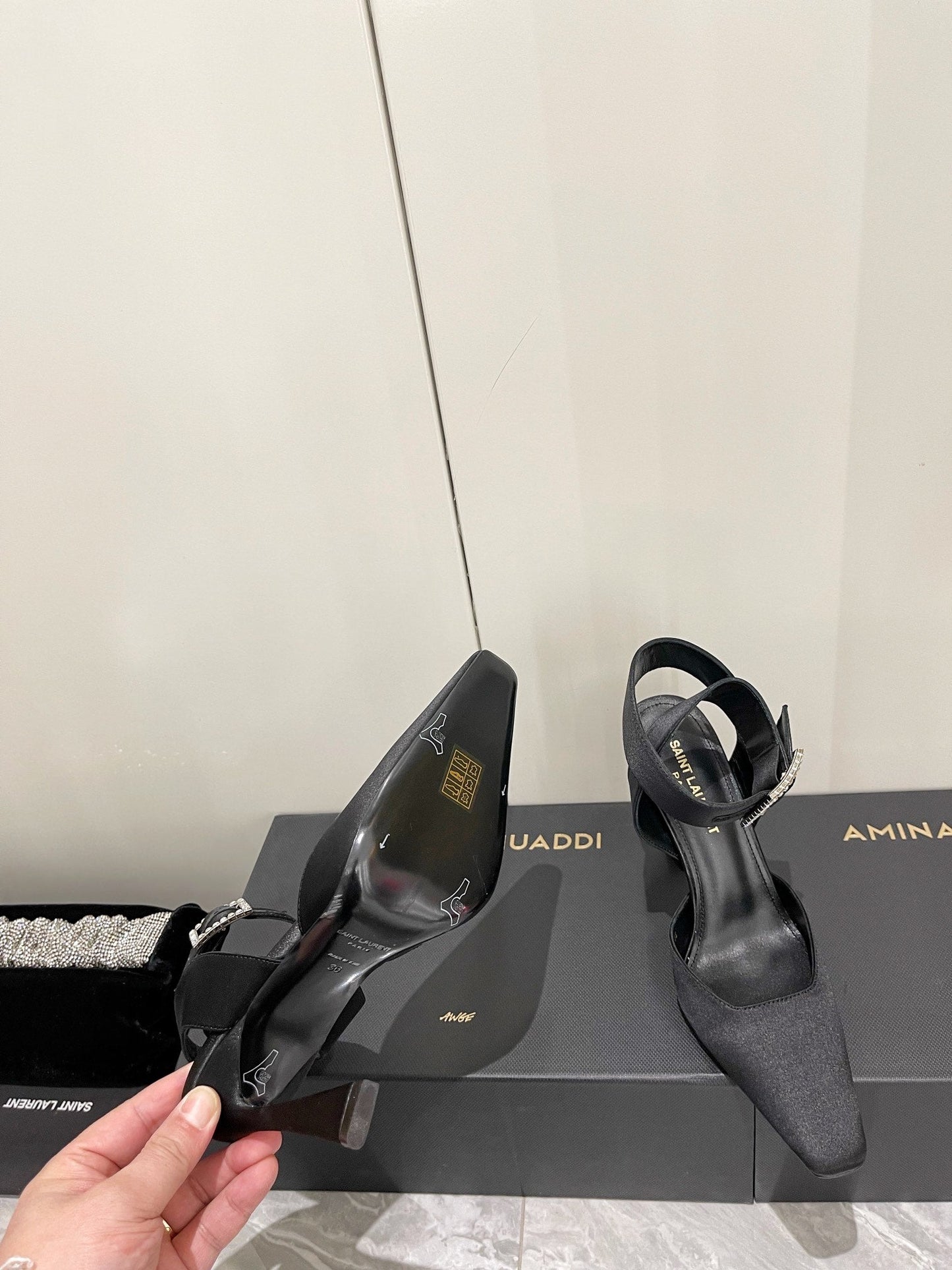 New 1:1 rep SLY High Heel Shoes 002