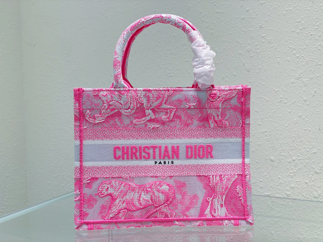 Top Quality Small Book Tote Pink, For Women, Womens Handbags 26.5cm/10.5in CD