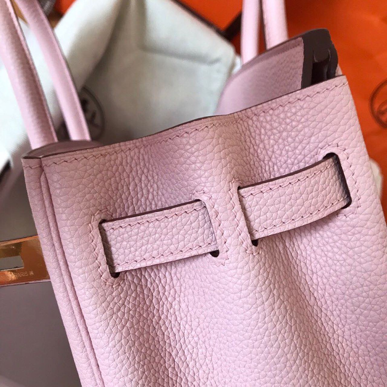 Top Quality Birkin Electric Rose Sakura 3Q For Women Gold Toned Hardware 11.8in/30cm