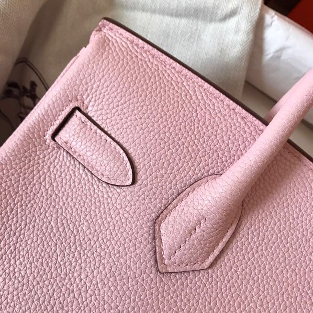 Top Quality Birkin Electric Rose Sakura 3Q For Women Gold Toned Hardware 11.8in/30cm