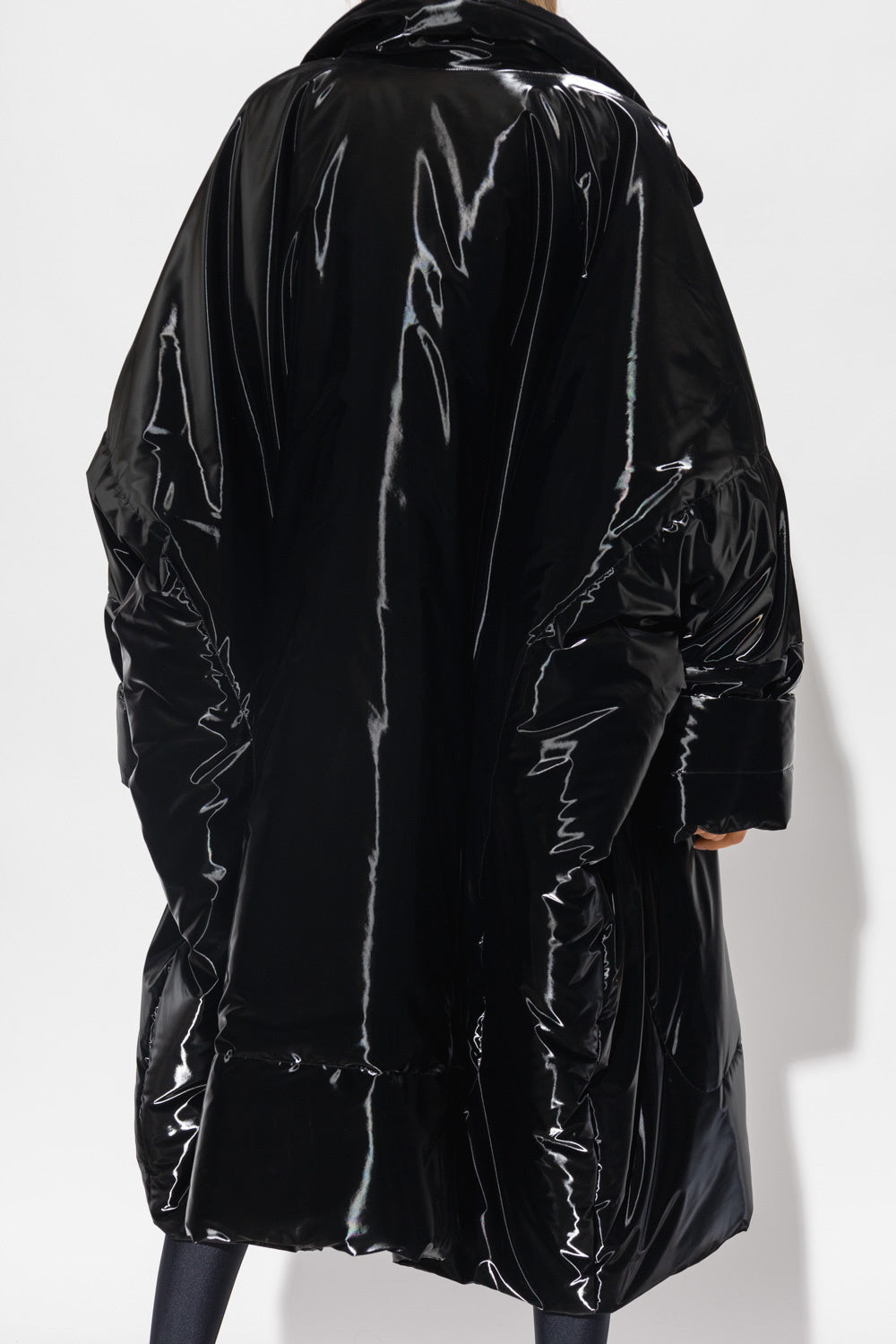 Saint Laurent Womens Coat In Black