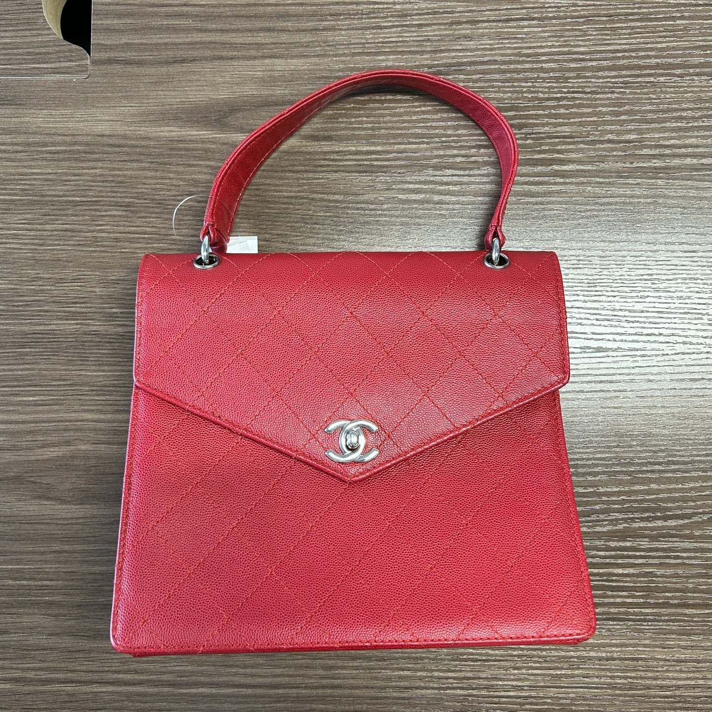 Chanel Leather  HandBags Red LB122145