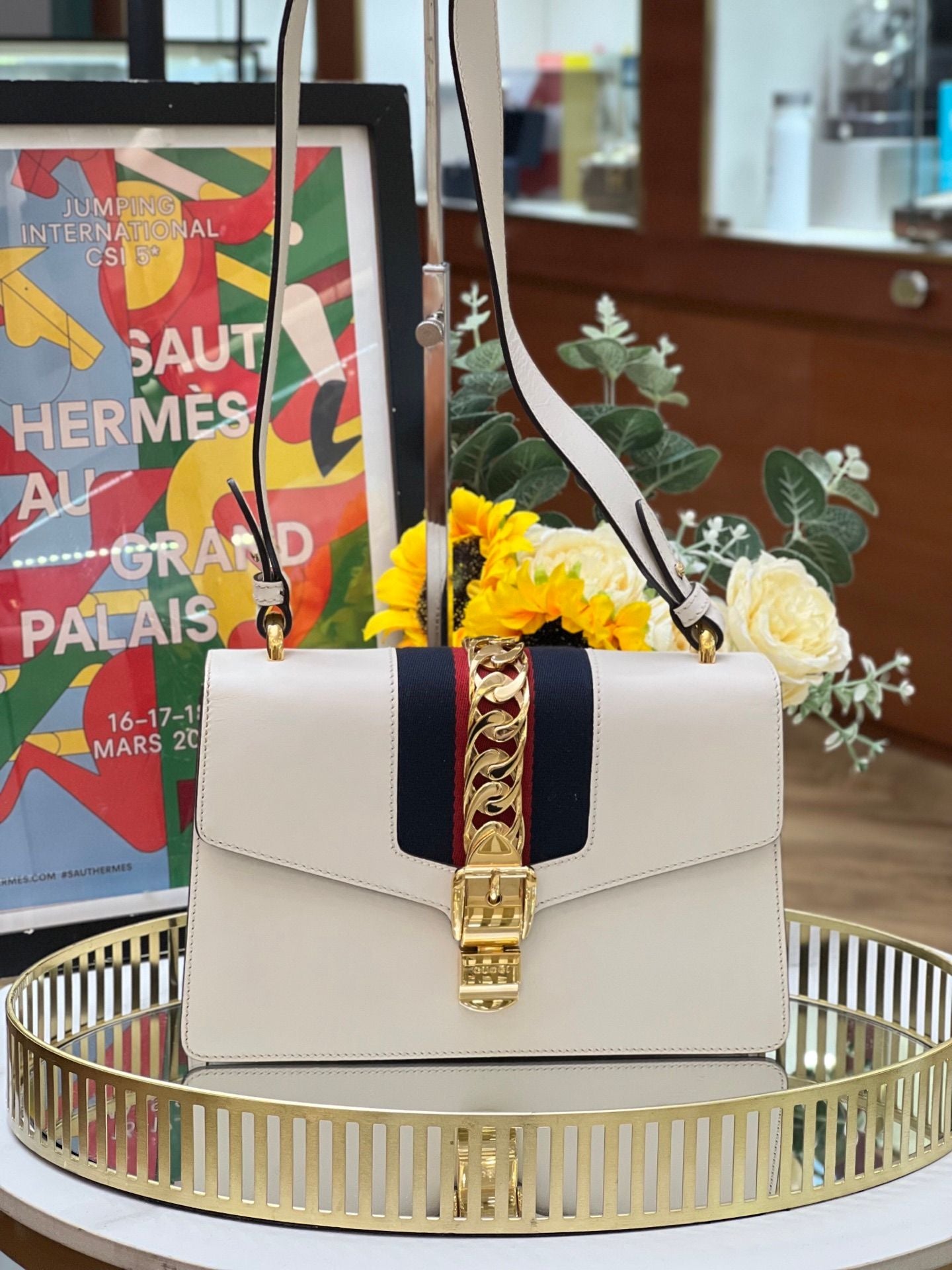 Gucci Sylvie bag *cm white