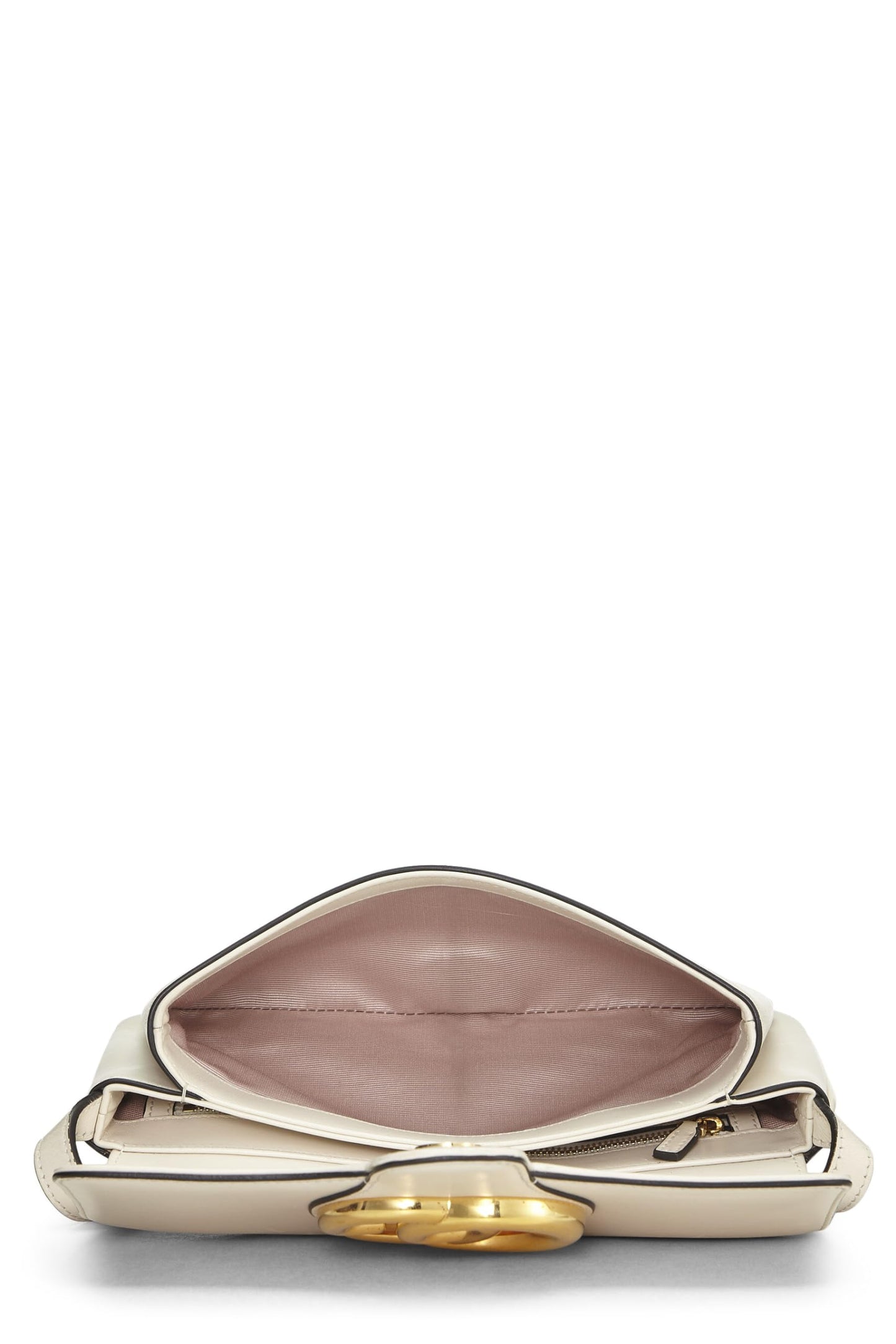 Gucci, White Leather Arli Shoulder Bag Small, White