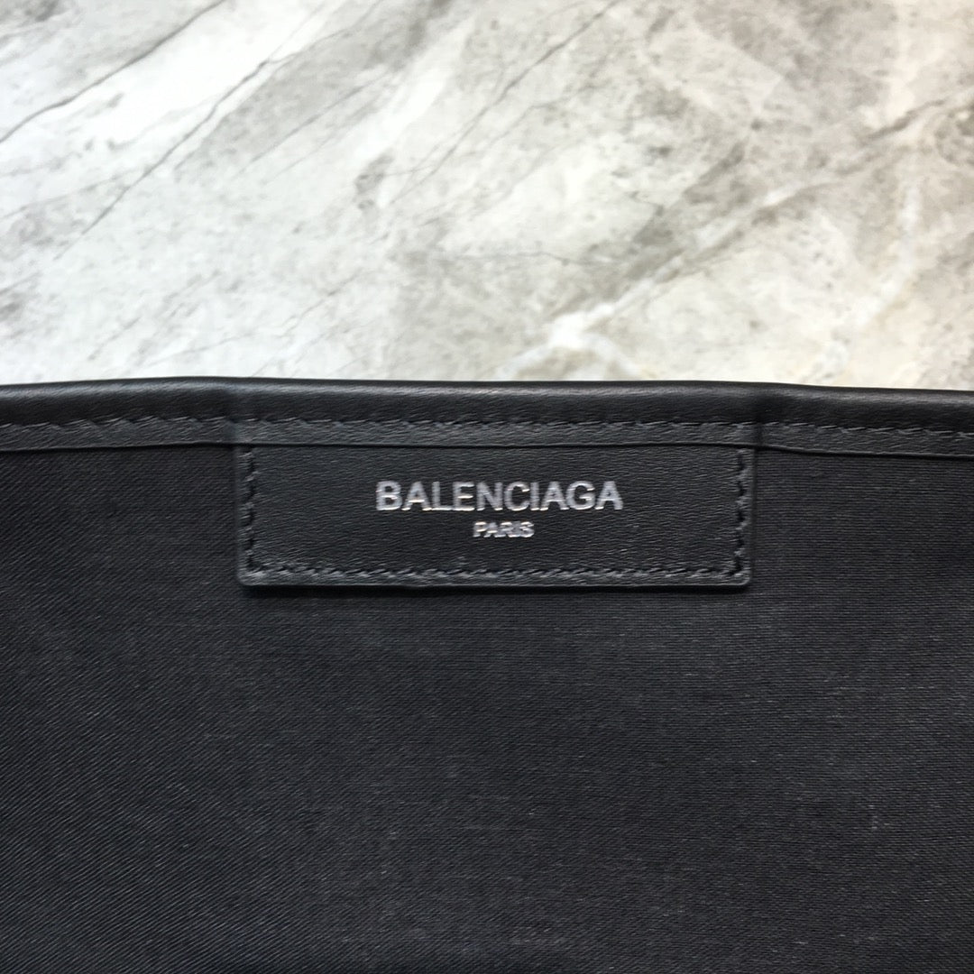 Balen Navy MeTop Qualityum Cabas Tote Bag In Black, For Women,  Bags 14.1in/36cm 5812922HH3N9260