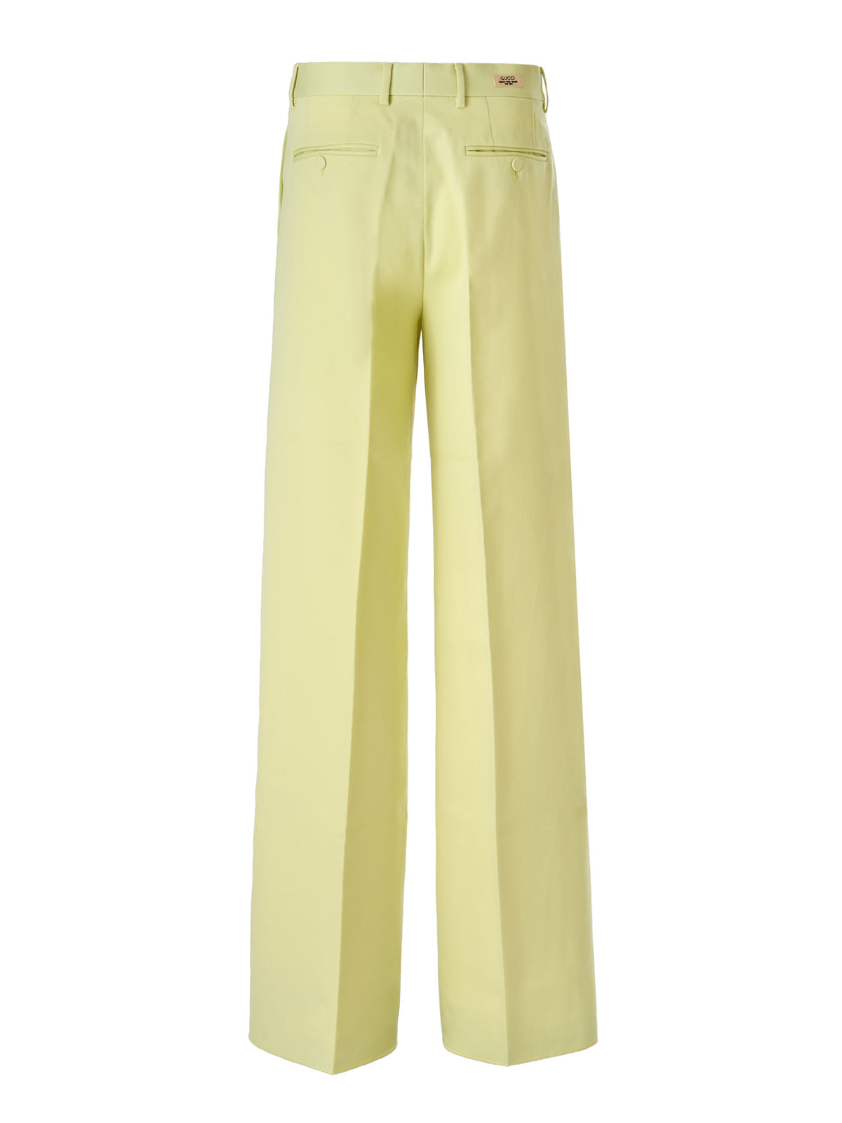 Gucci Lime Yellow Polyester Men's Pants
