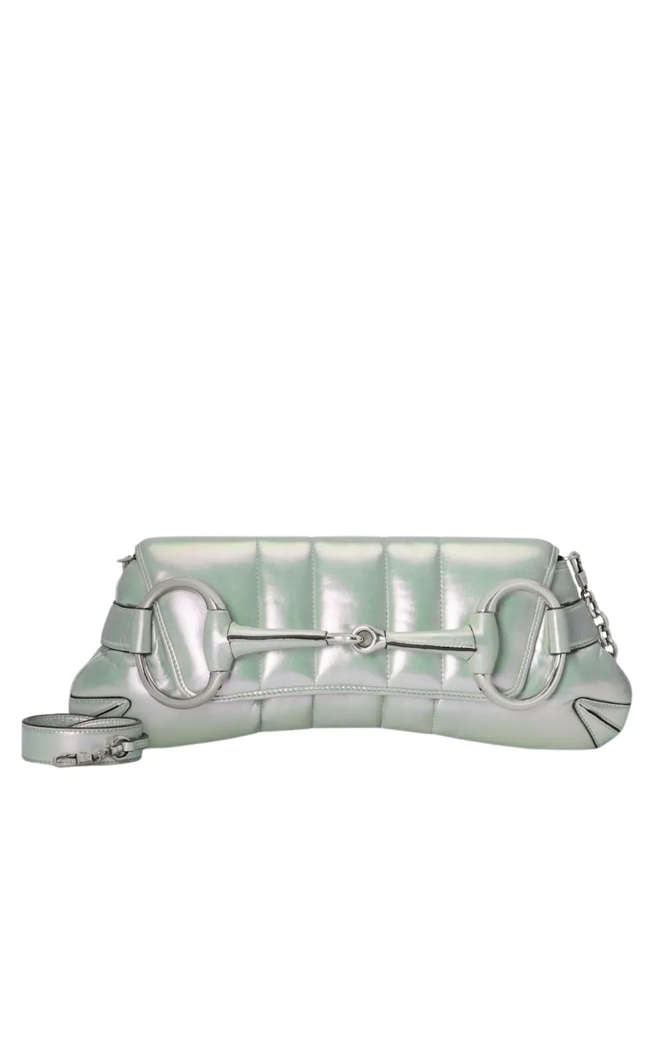 Gucci Horsebit Chain Shoulder Bag Vertical Quilted Leather Other Leather Shoulder Bag Bag ( )