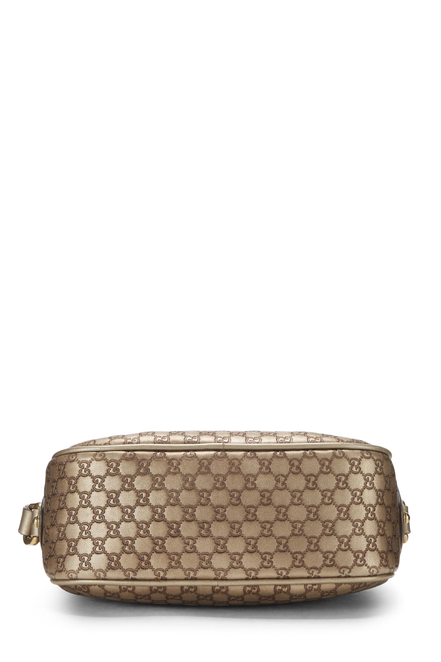 Gucci, Gold Microguccissima Leather Camera Bag, Gold