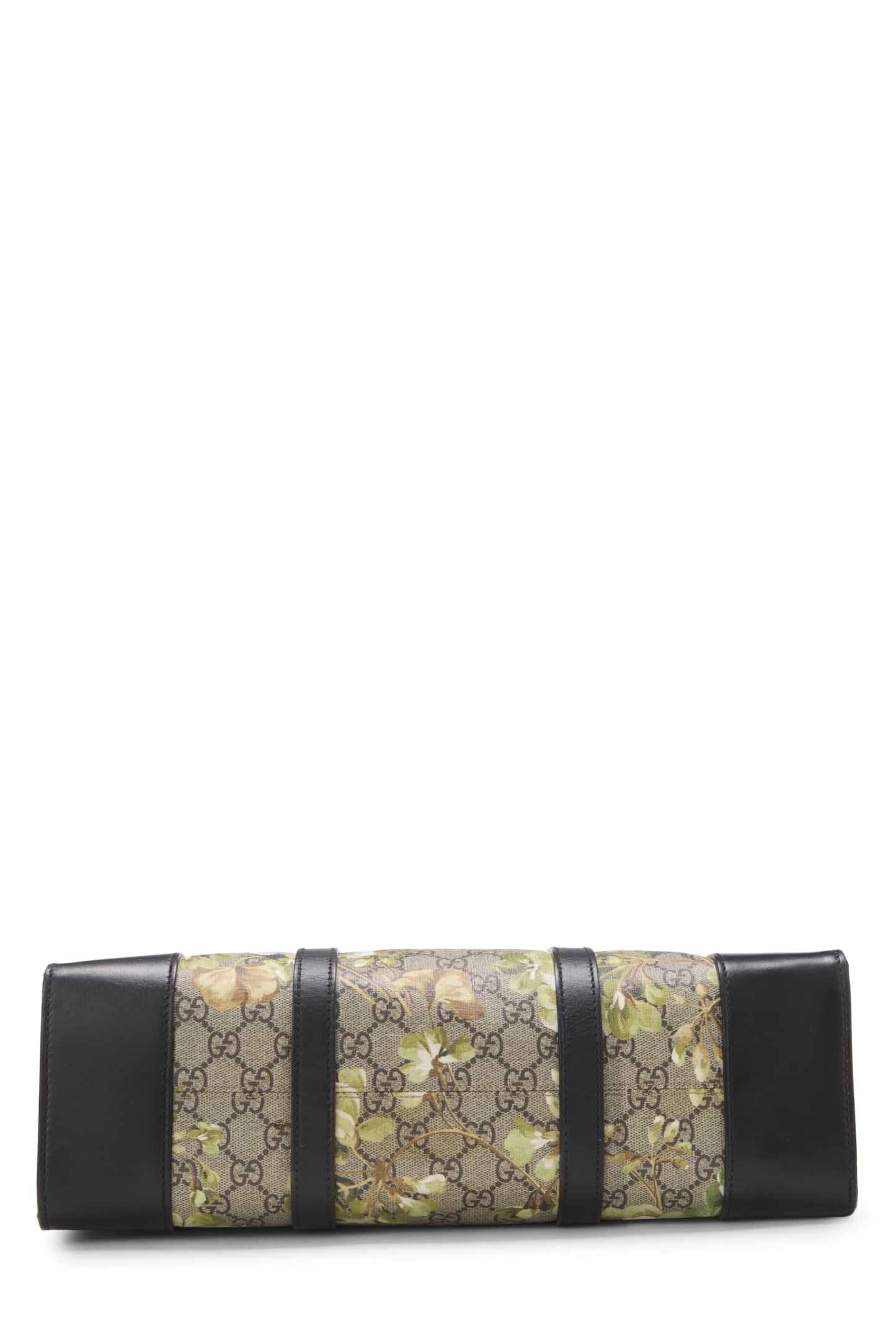 Gucci, Green GG Supreme Coated Canvas Blooms Tote Large, Green