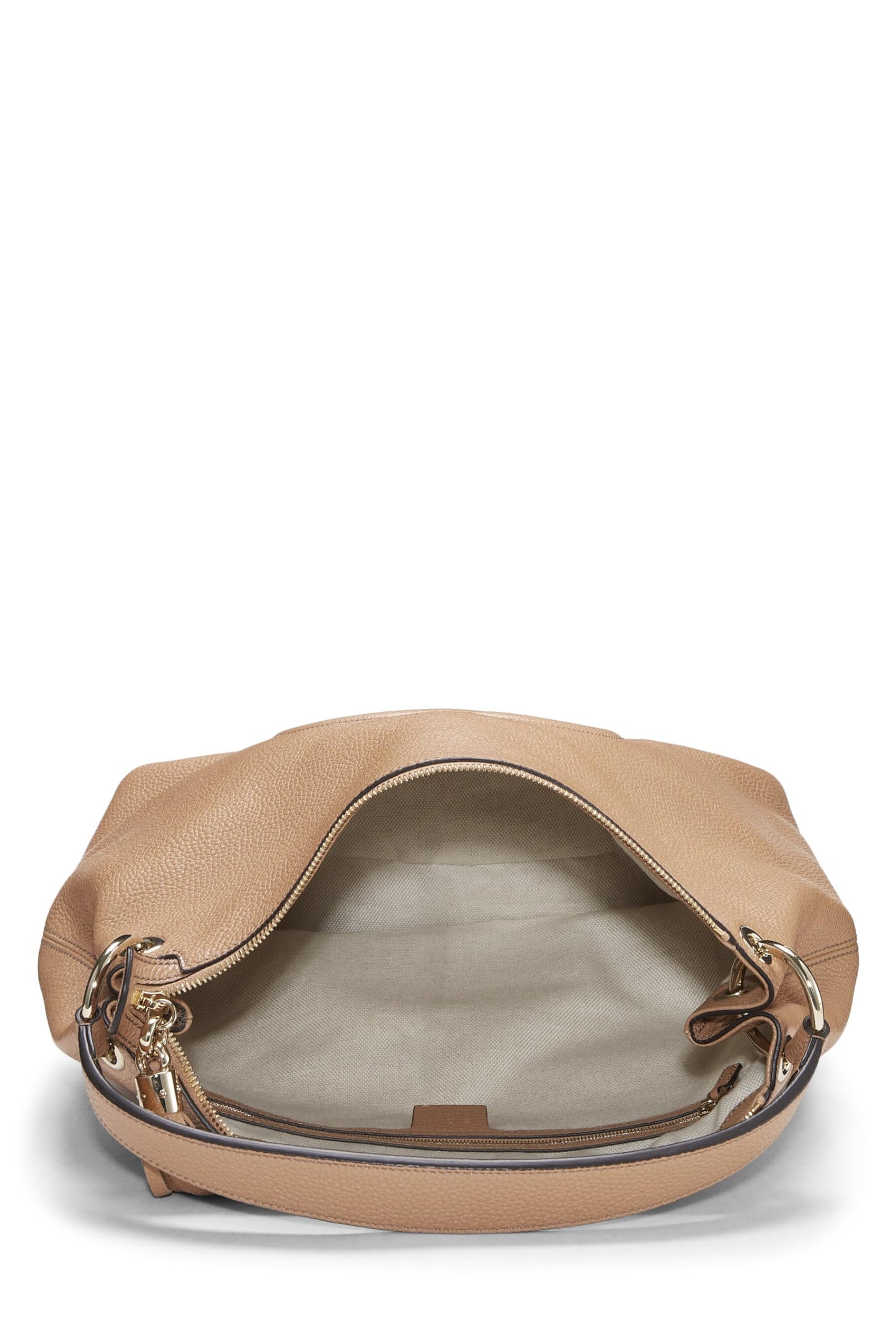 Gucci, Brown Leather Convertible Soho Hobo Large, Brown