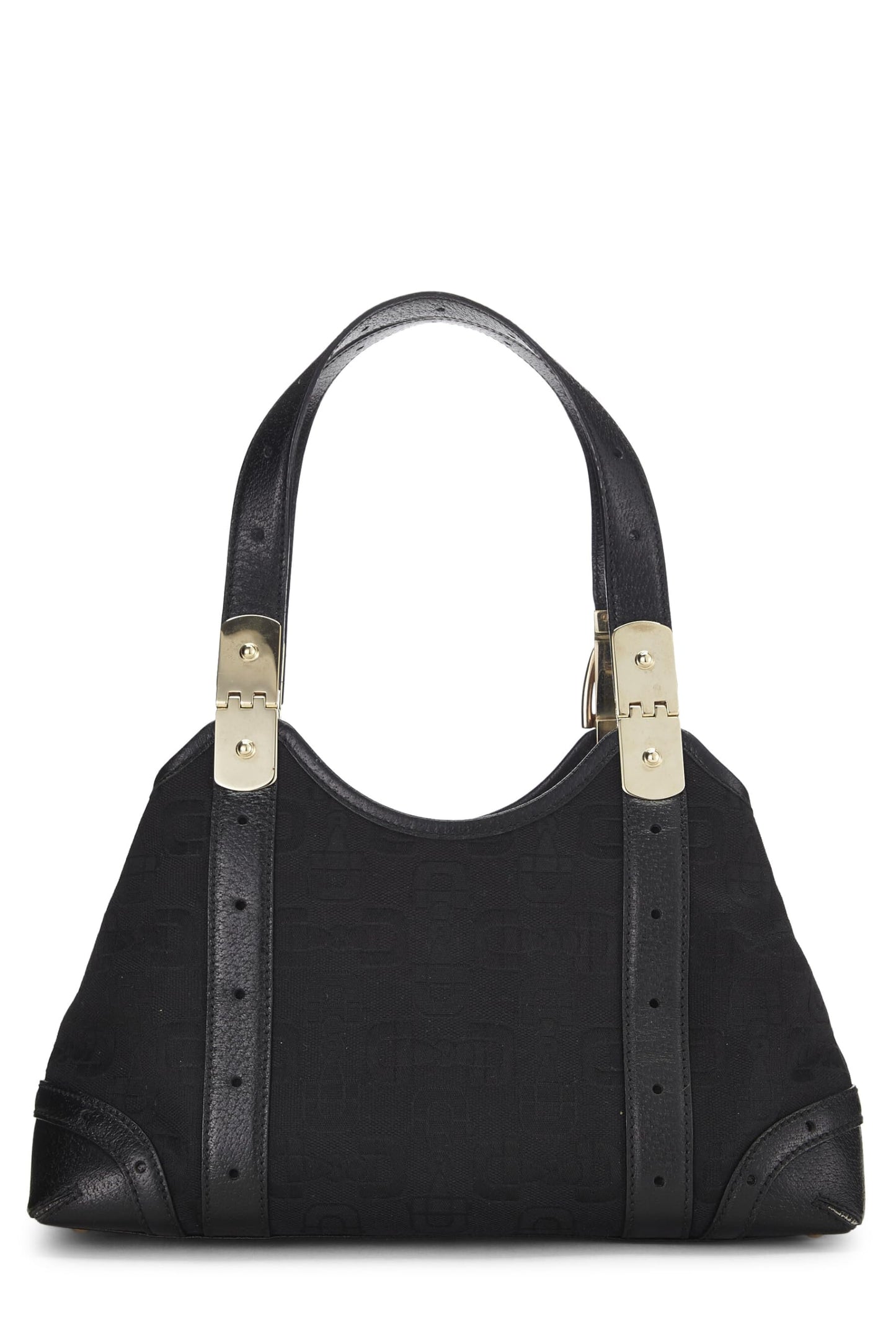 Gucci, Black Canvas Tote Small, Black