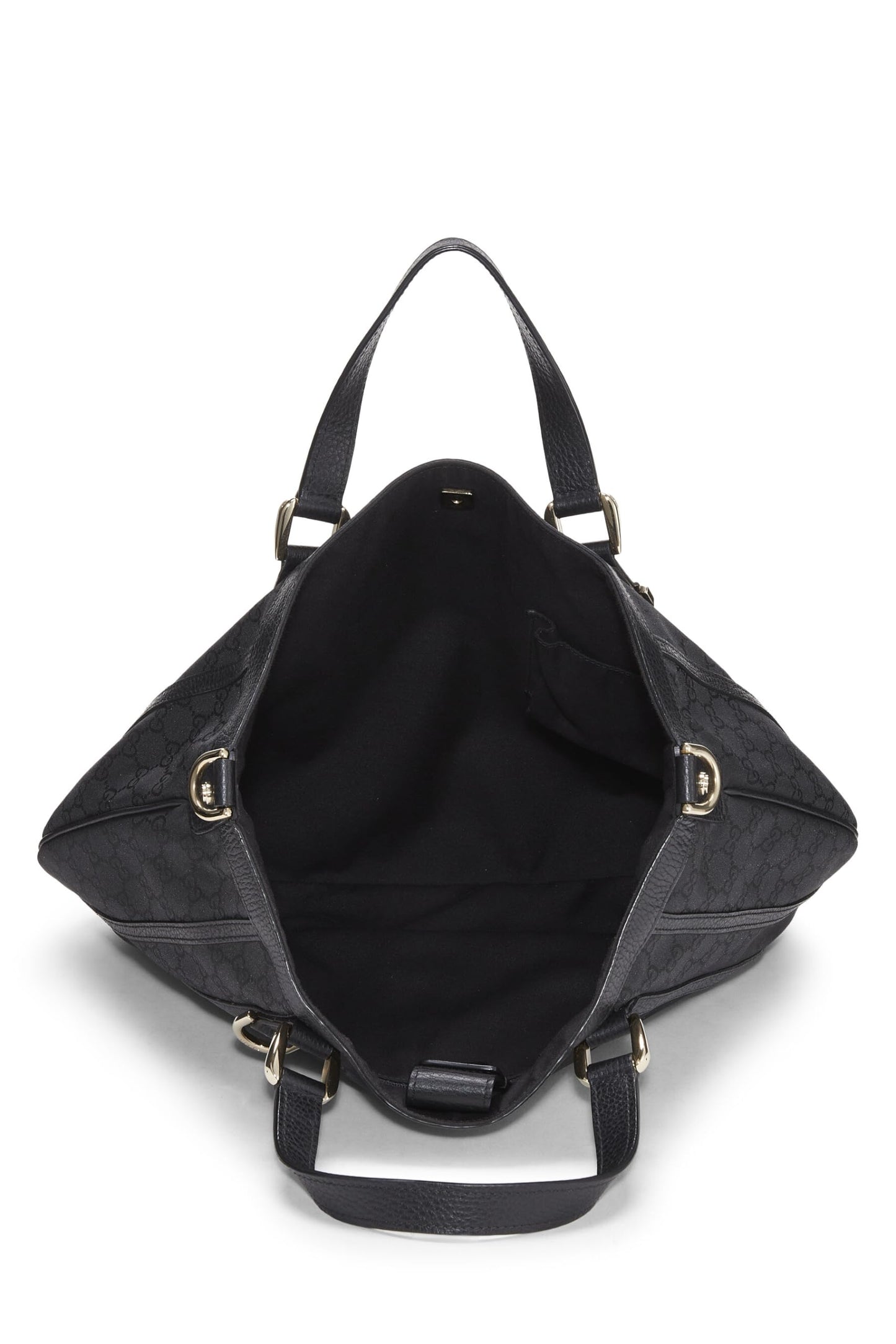 Gucci, Brown GG Denim Convertible Hobo Large, Brown