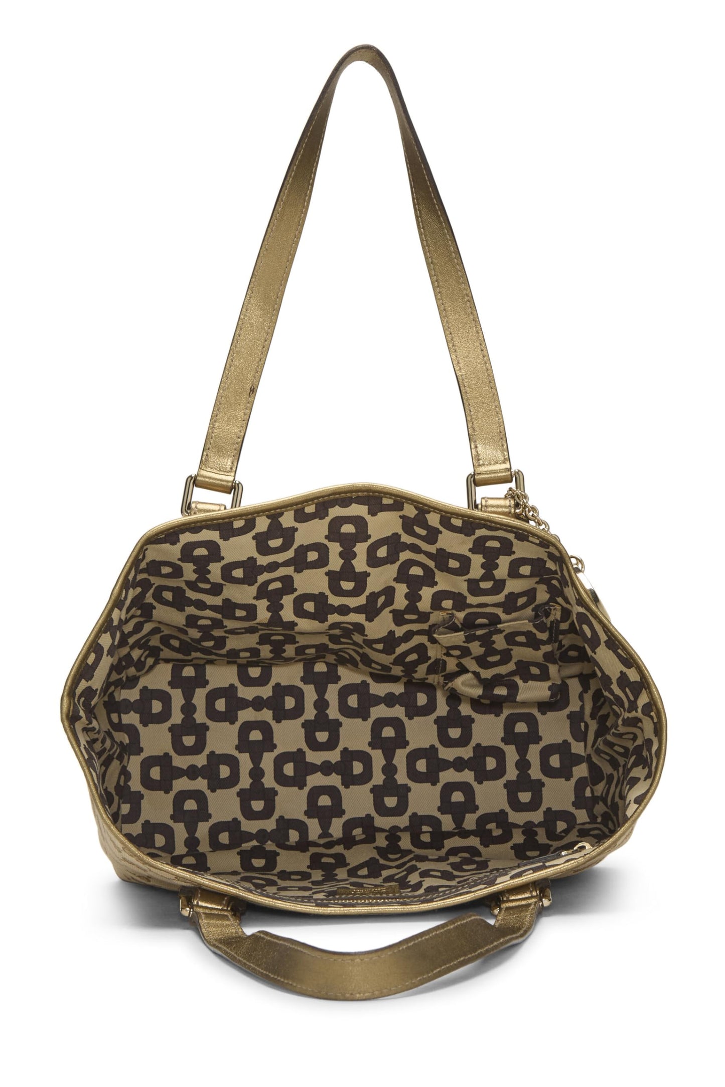 Gucci, Gold Original GG Canvas Jolicoeur Tote Large, Gold