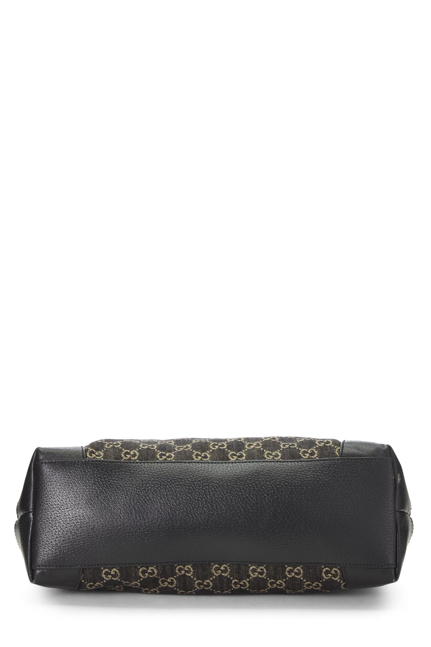 Gucci, Black GG Denim Ophidia Tote Medium, Black