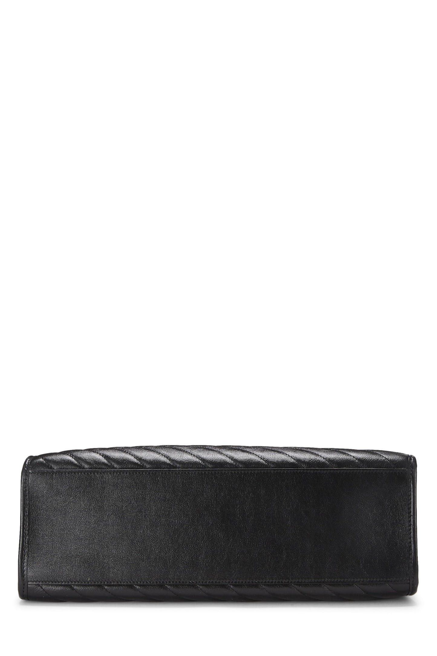 Gucci, Black Leather Marmont Handle Bag Medium, Black