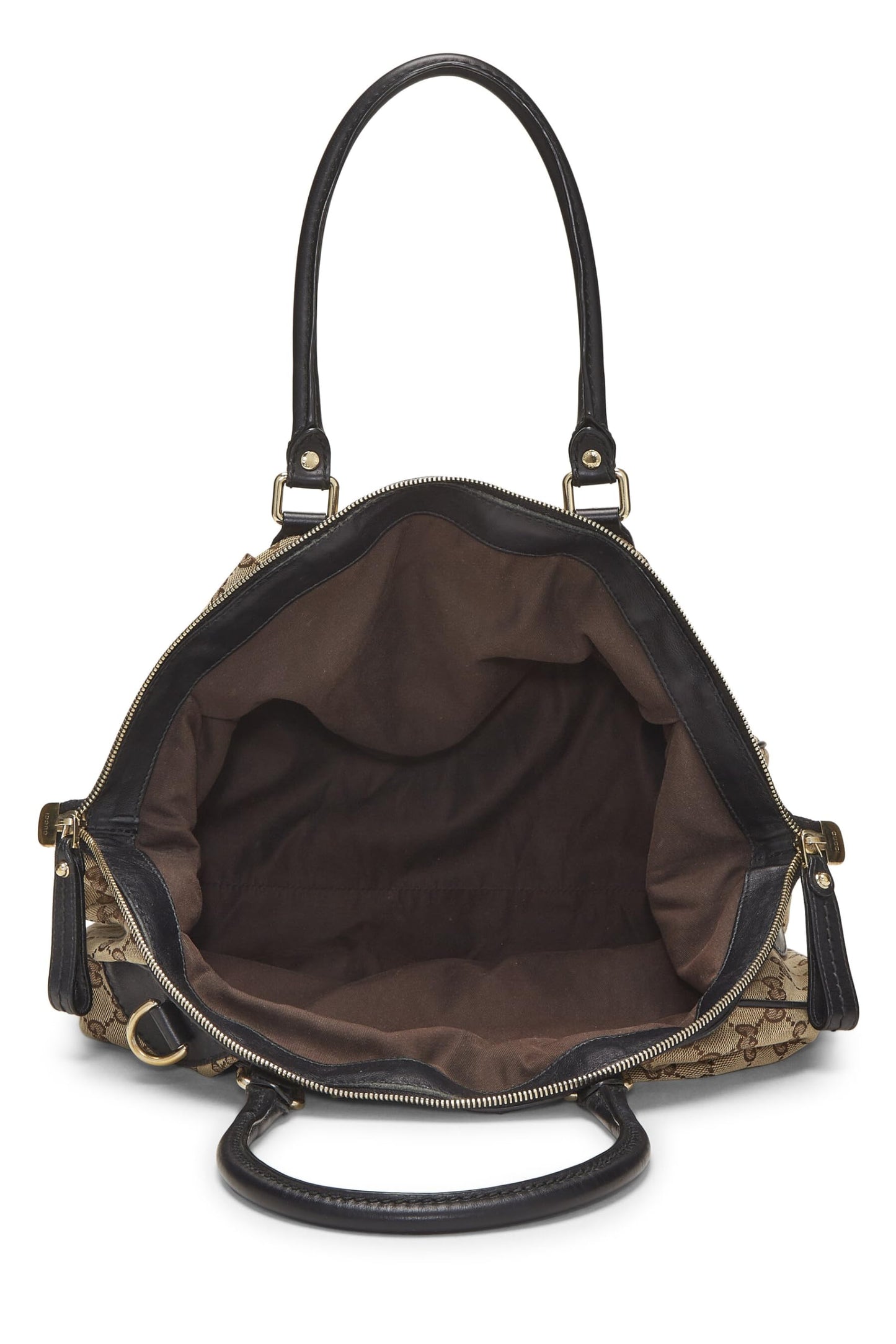 Gucci, Black Original GG Canvas Sukey Boston, Black