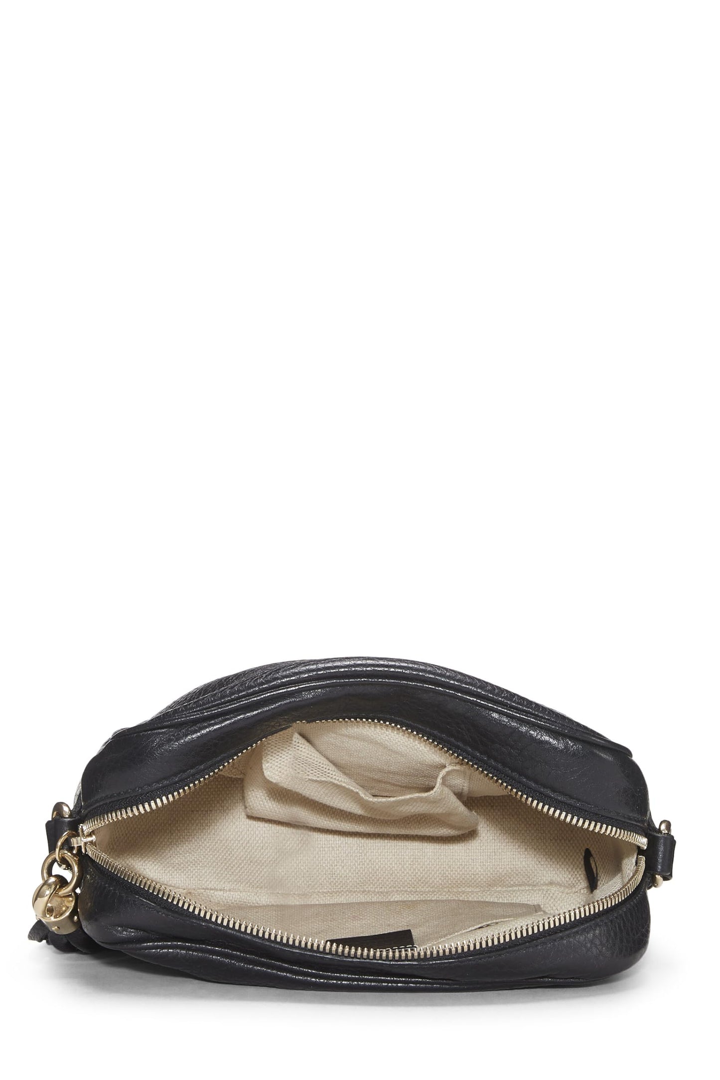 Gucci, Black Leather Soho Disco Bag, Black