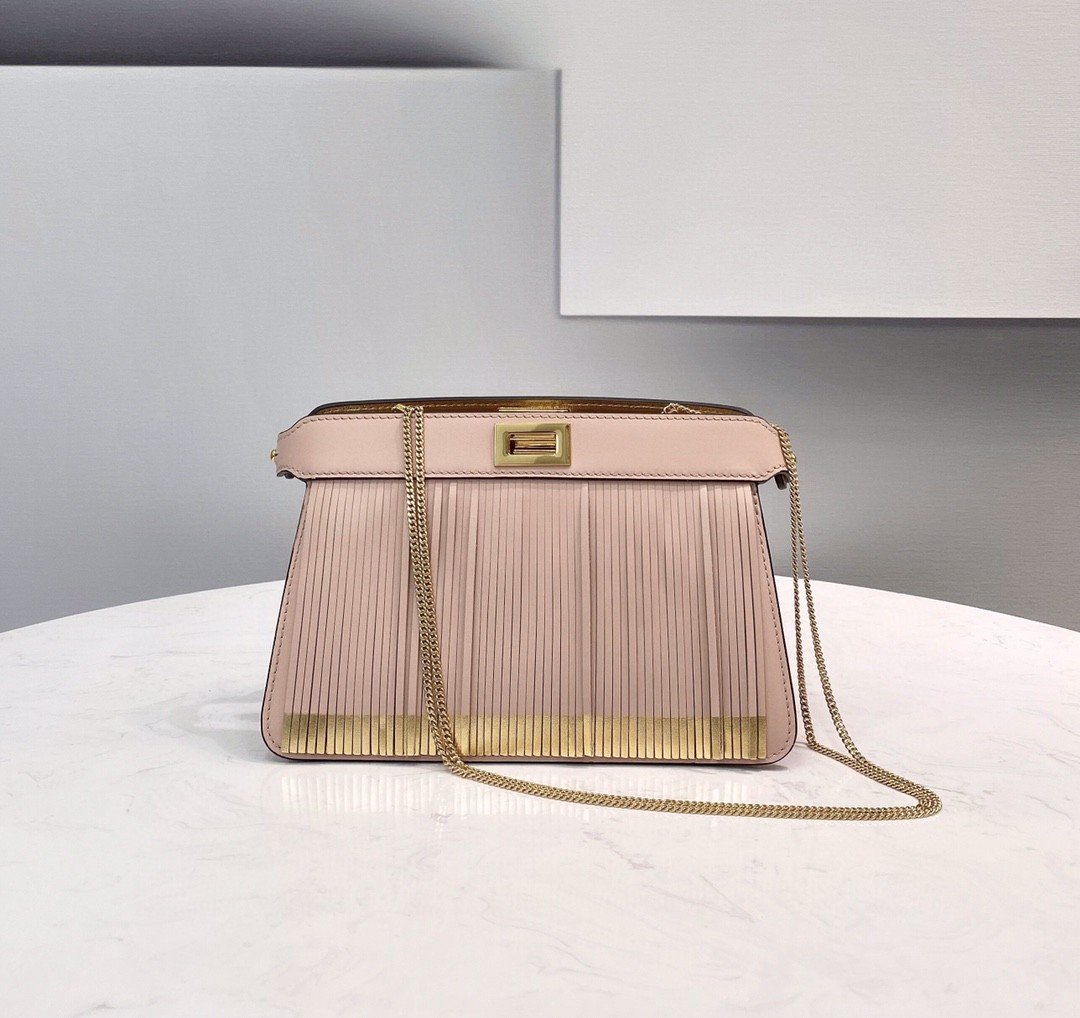FI Top Quality Small Iseeu Pochette Pink Bag For Woman 21cm/8in