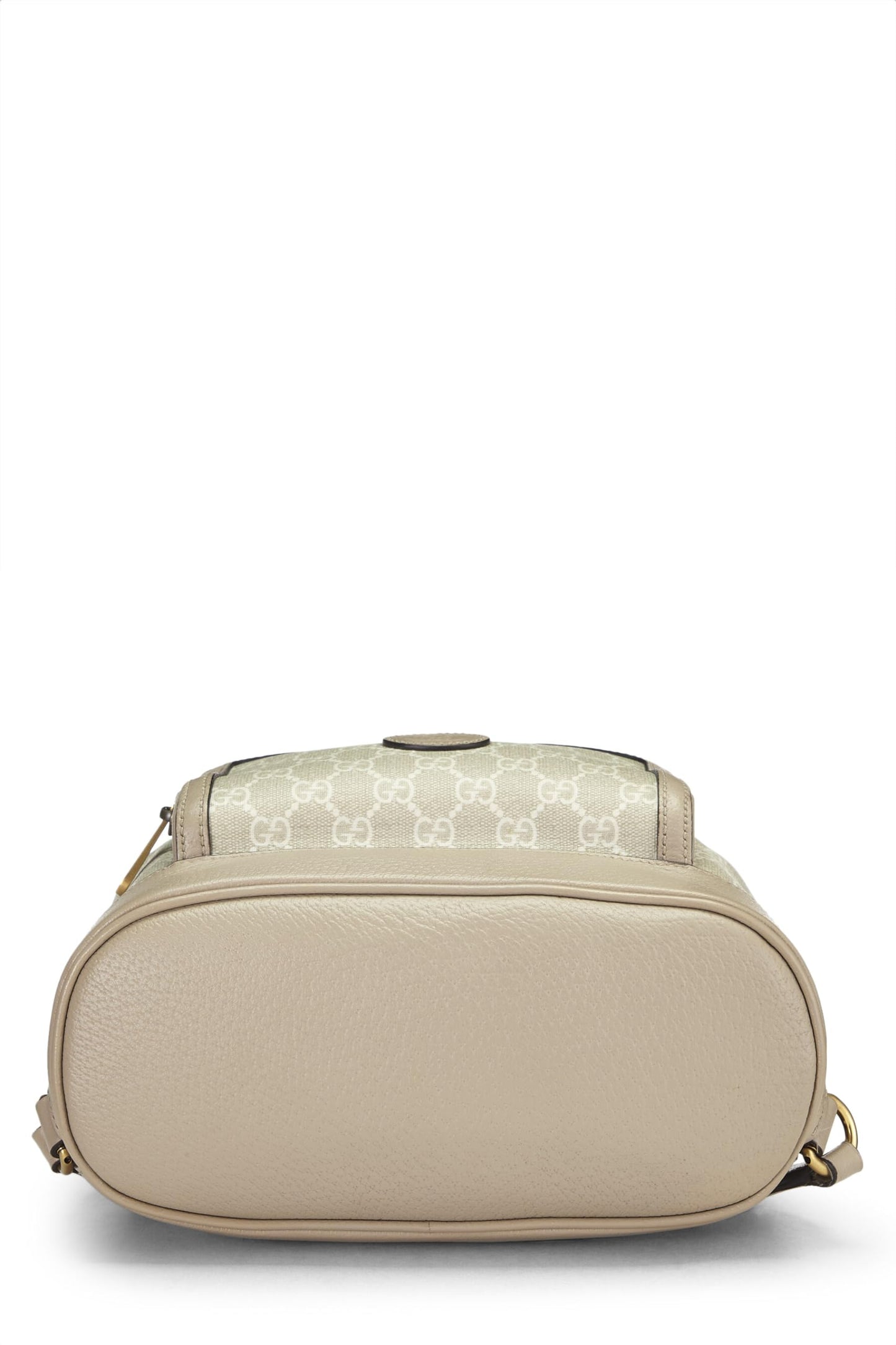 Gucci, Beige GG Supreme Canvas Interlocking GG Backpack, Beige