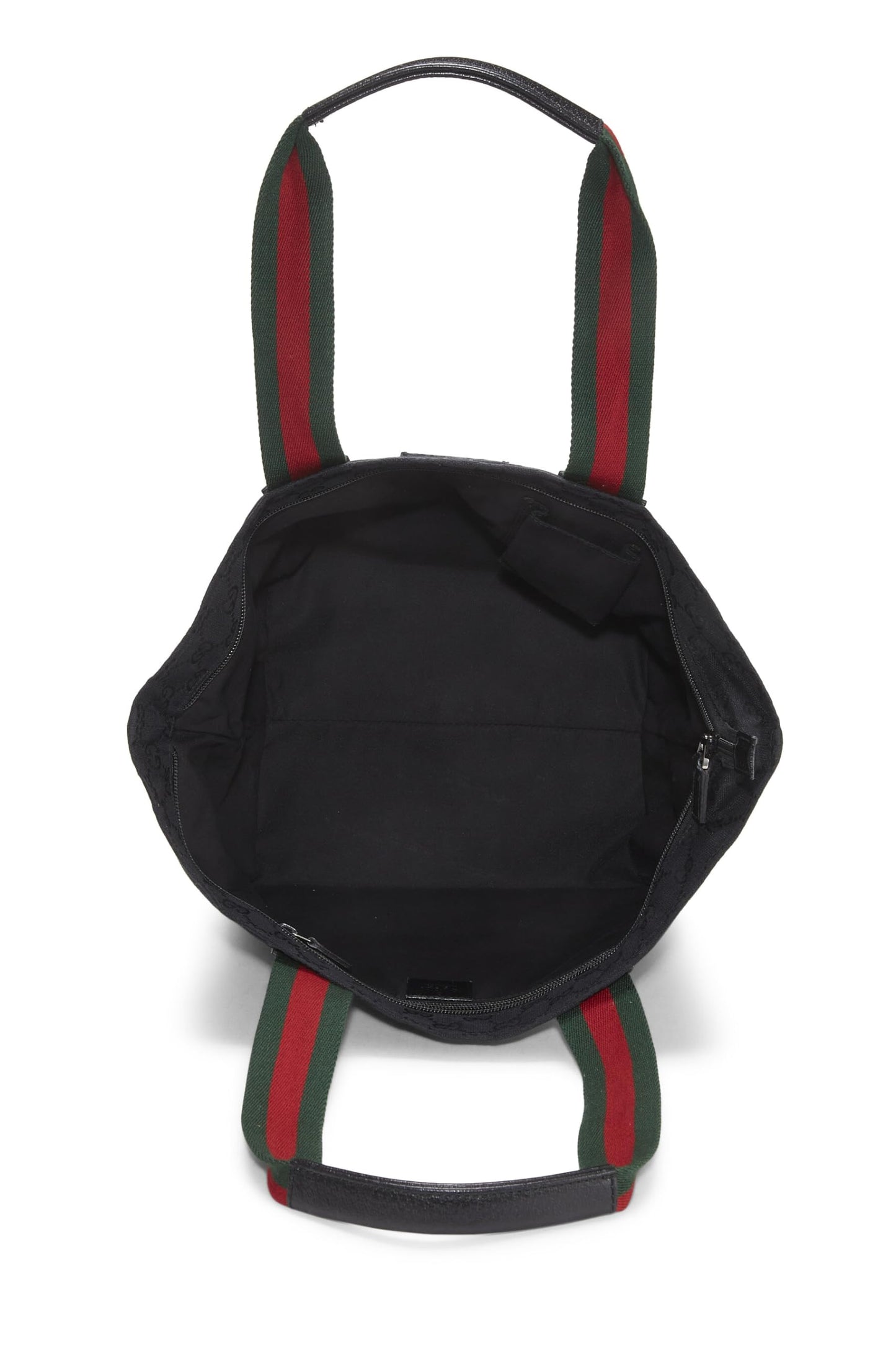 Gucci, Black Original GG Canvas Soft Zip Tote Small, Black