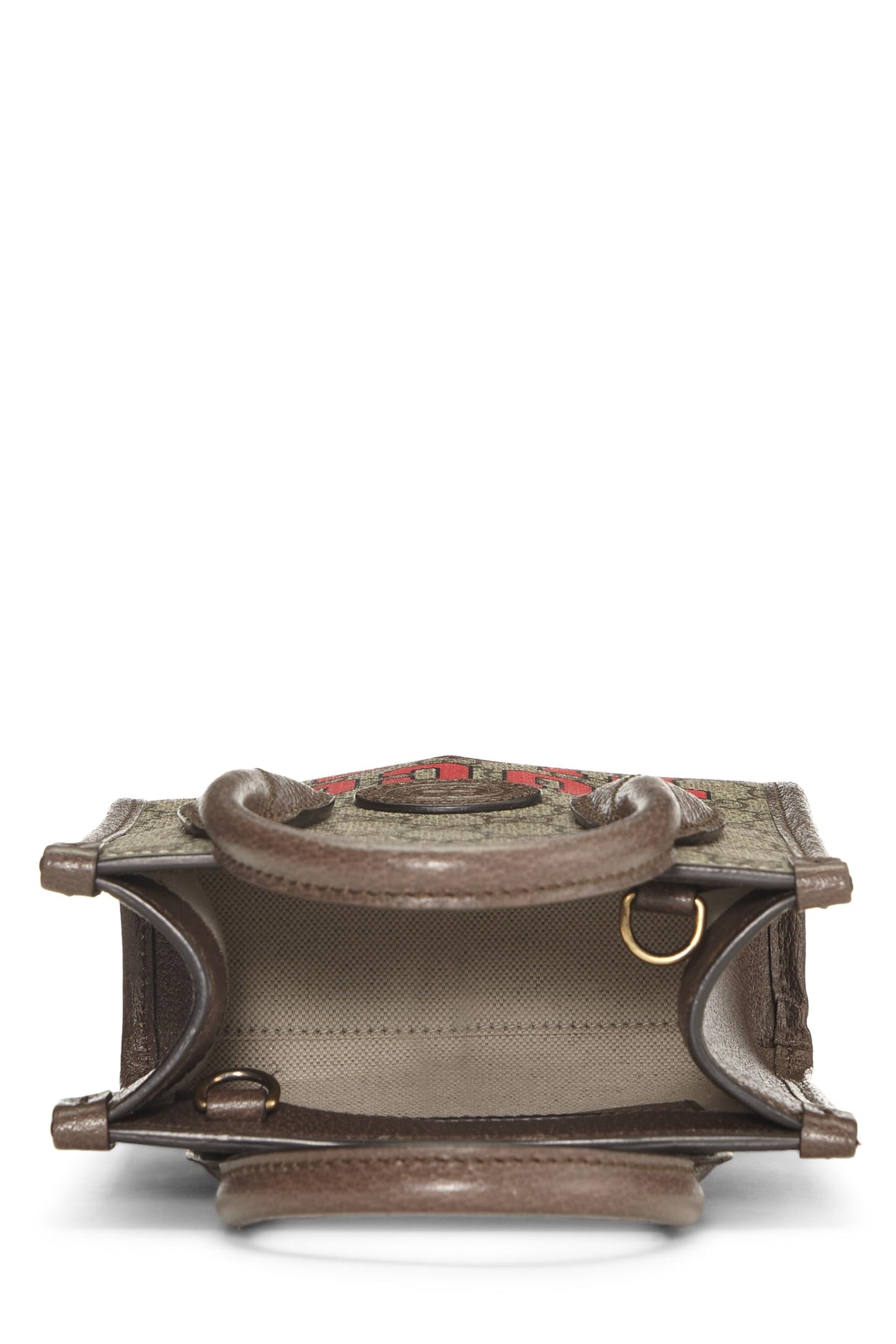 Gucci, Brown GG Supreme Canvas Tiger Tote Mini, Brown