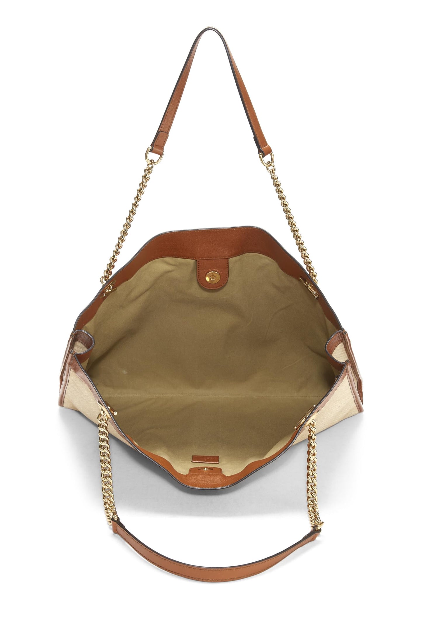 Gucci, Brown Original GG Supreme Canvas Rajah Tote Large, Brown