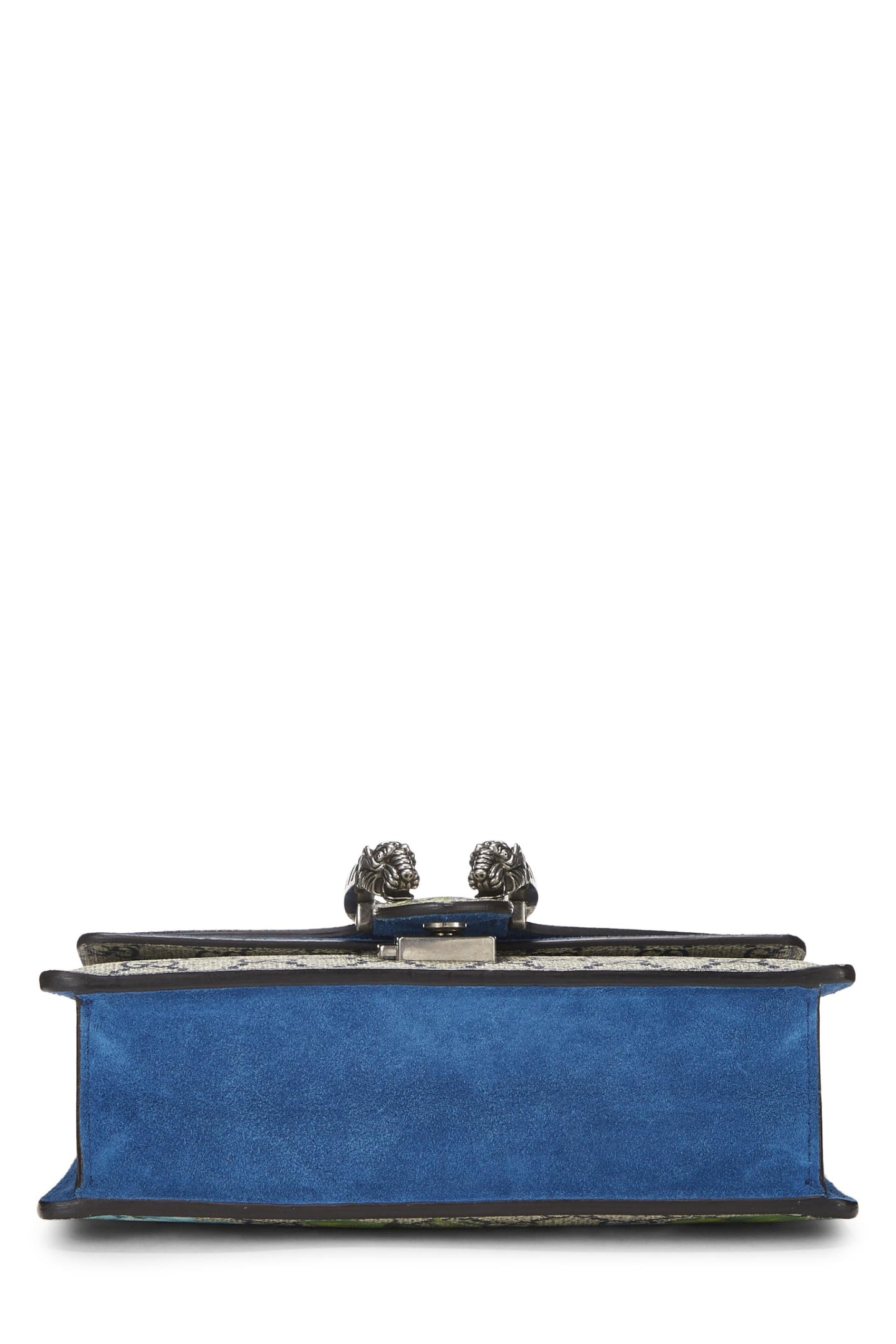 Gucci, Blue GG Blooms Supreme Canvas Dionysus Shoulder Bag Mini, Blue