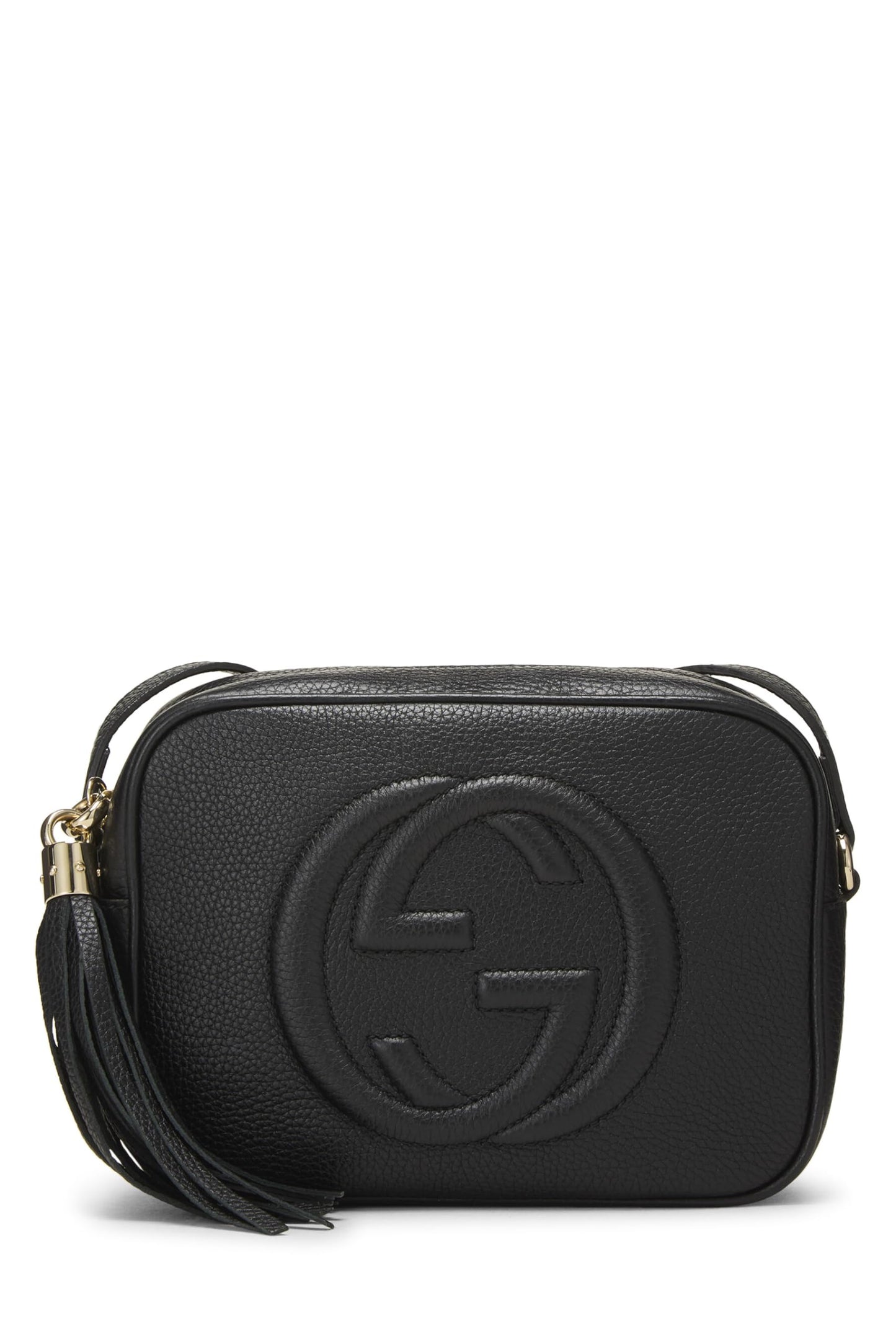 Gucci, Black Leather Soho Disco Bag, Black