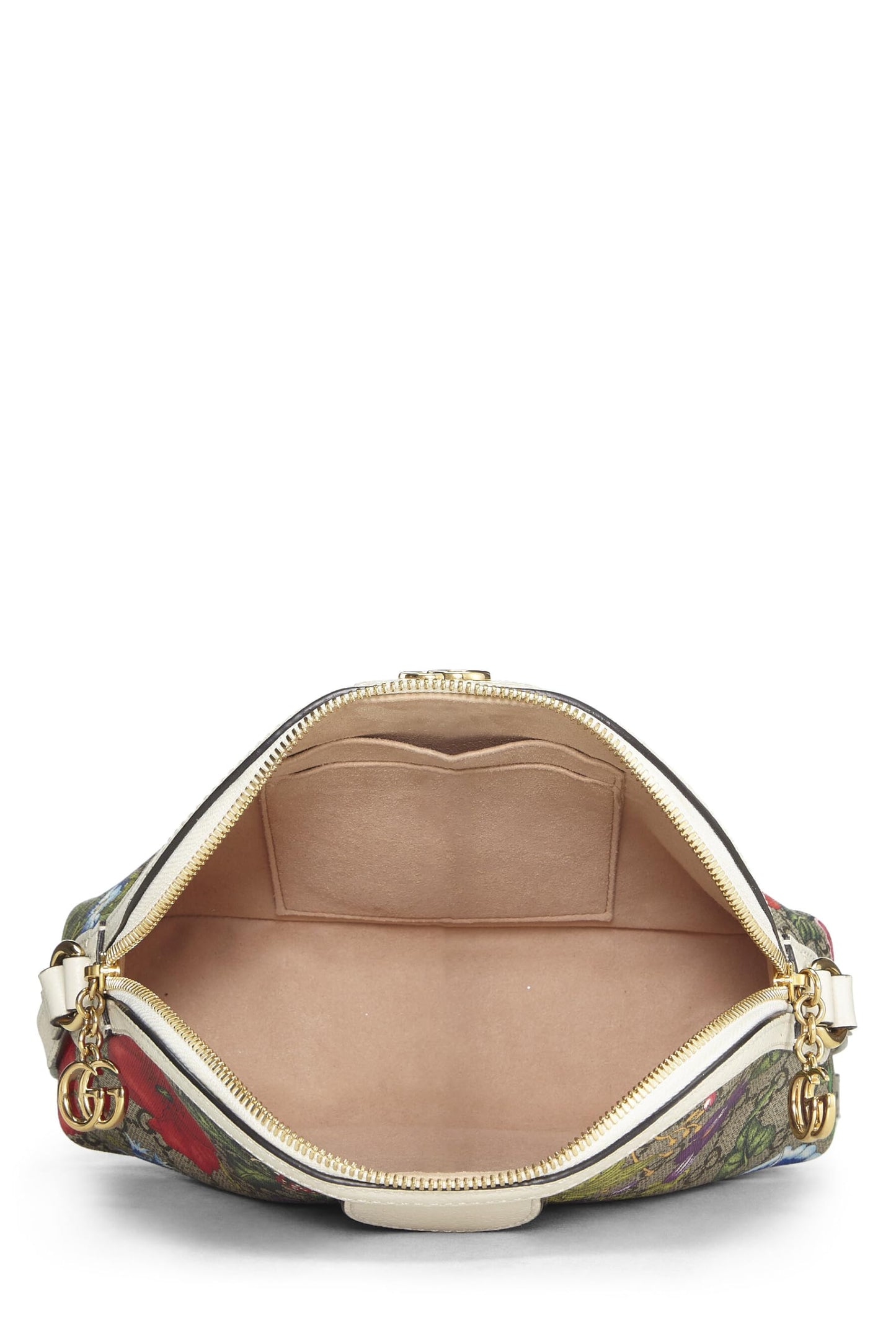 Gucci, Original GG Supreme Canvas Ophidia Dome Shoulder Bag Small, White