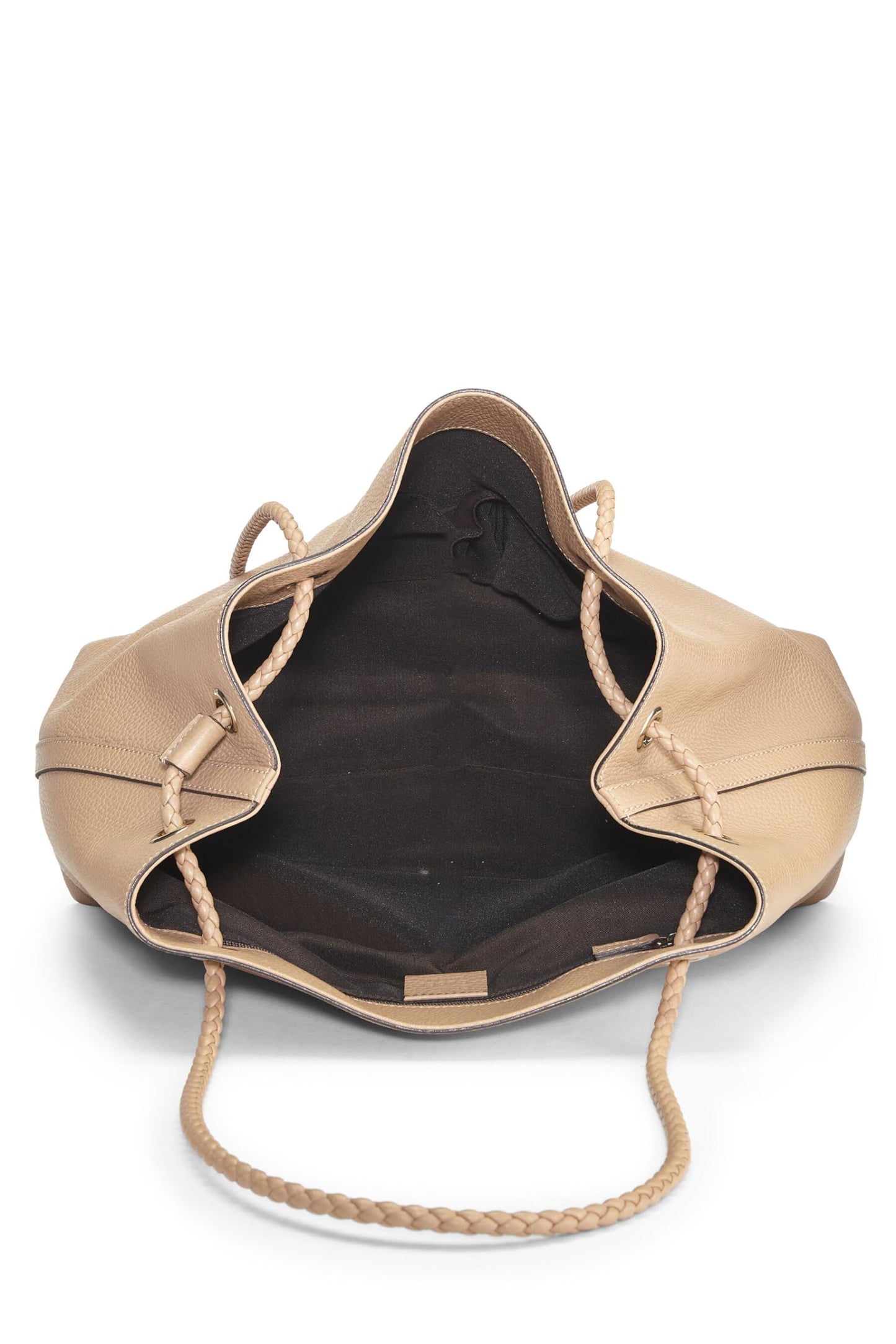 Gucci, Beige Leather Gifford Tote, Beige